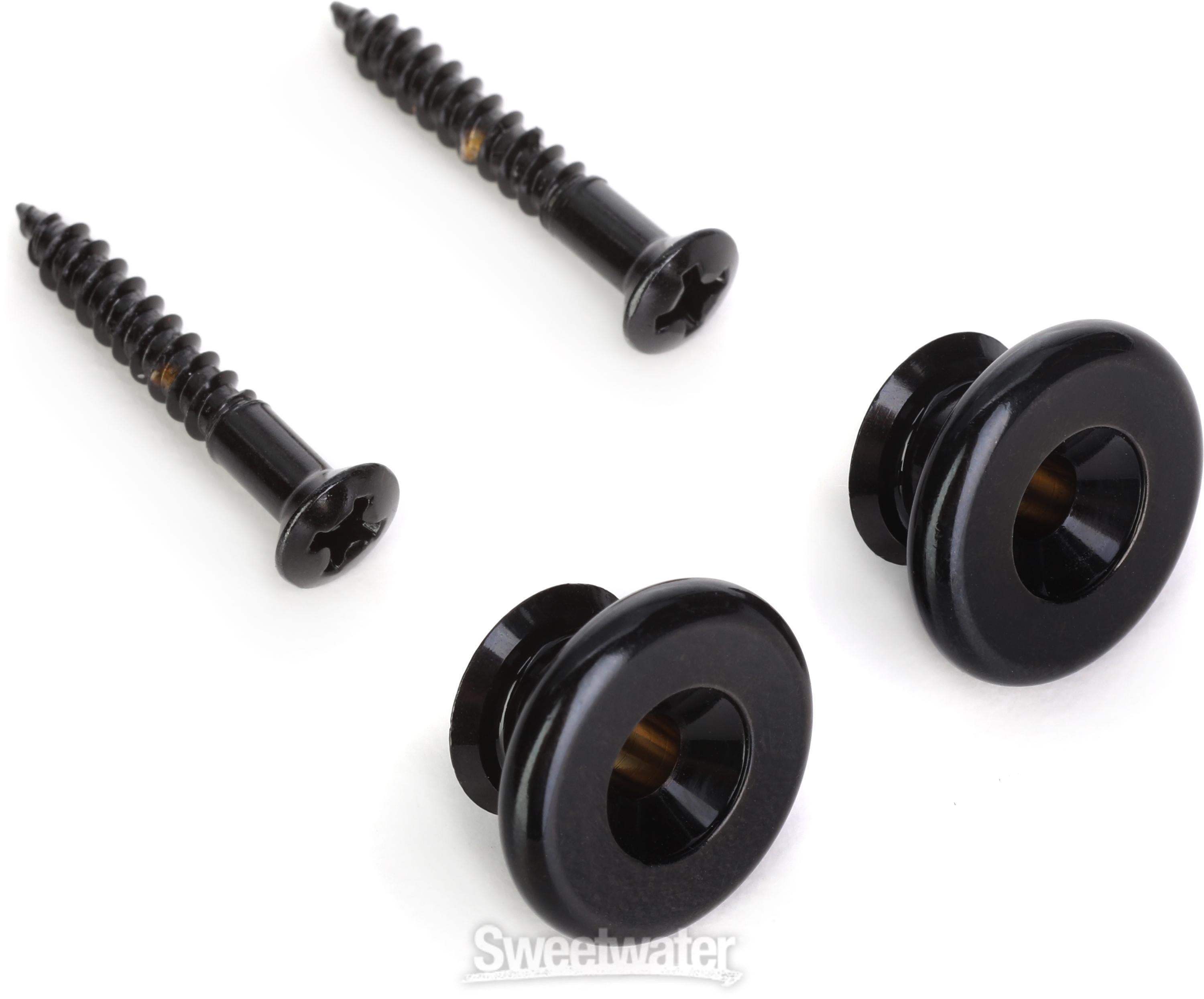 Gotoh EP-B3 Guitar Strap Pins - Black | Sweetwater