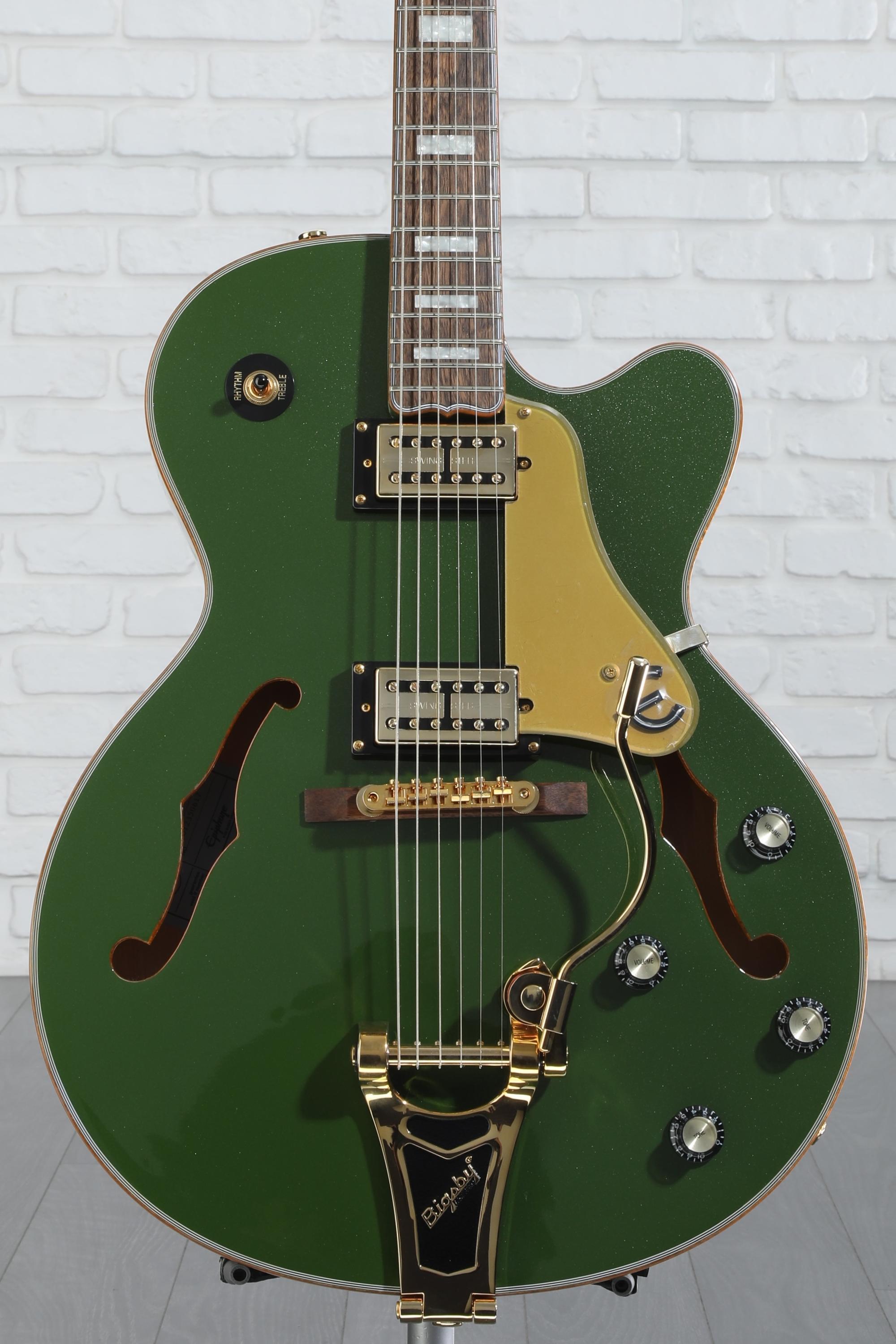 Epiphone Emperor Swingster Hollowbody - Forest Green Metallic  