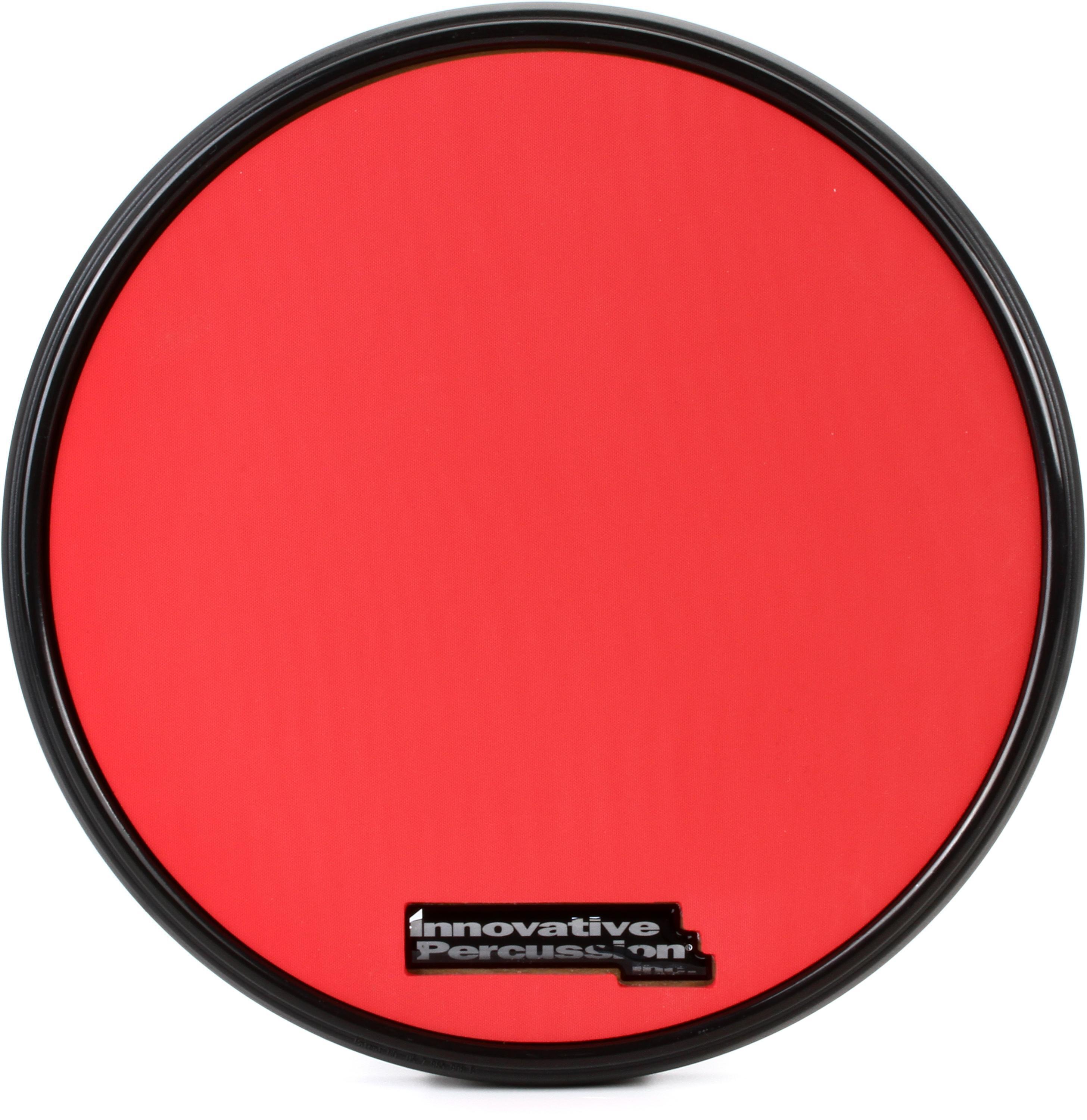 Photo of Innovative Percussion RP-1R Red Gum Rubber Practice Pad with Rim