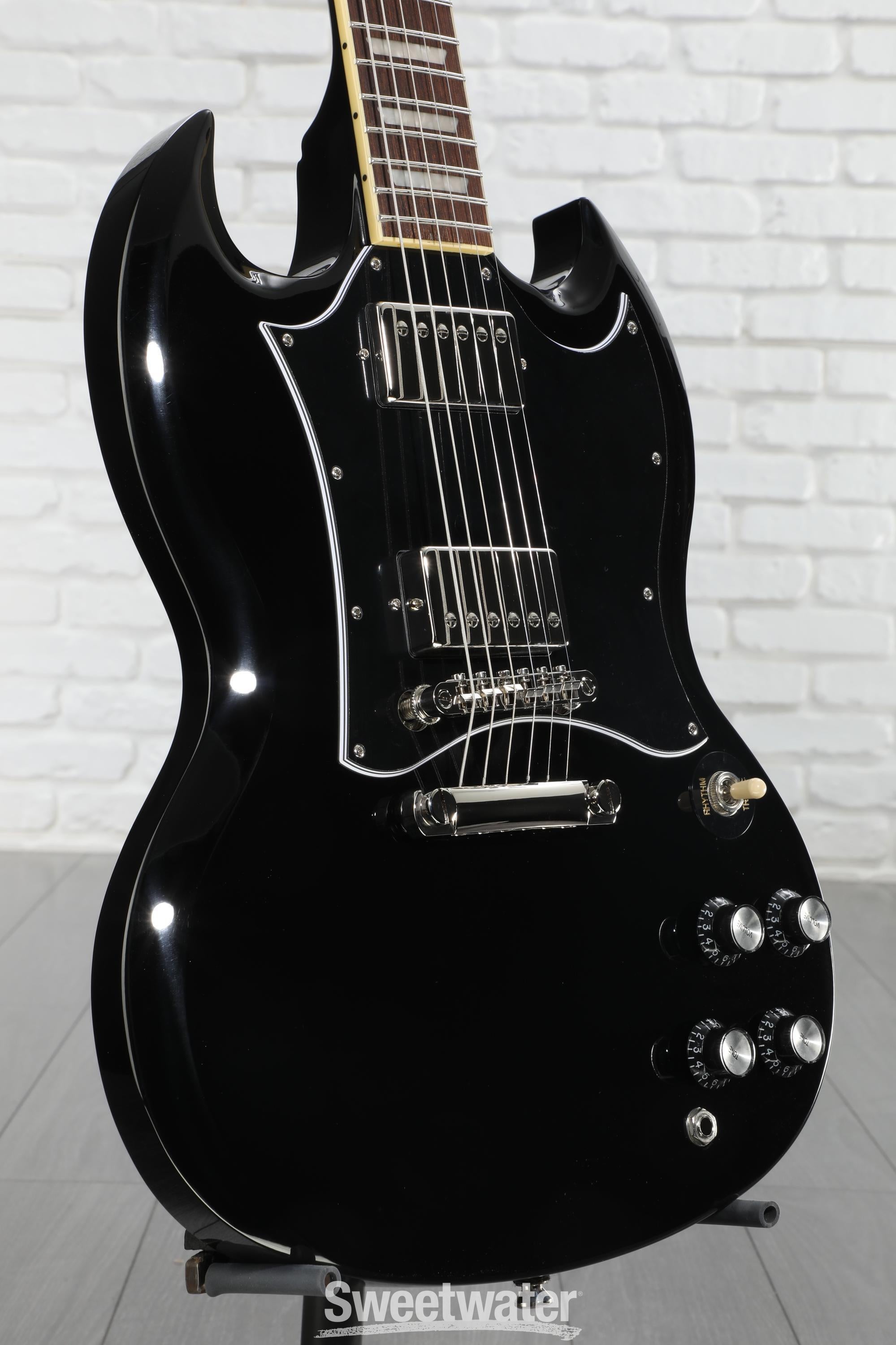 Epiphone SG Standard Electric Guitar - Ebony | Sweetwater