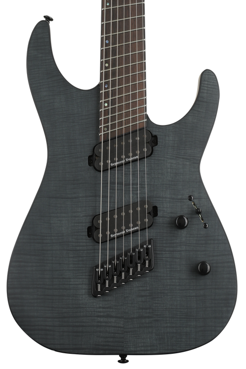 LTD M 1007 Multi Scale See Thru Black Satin Sweetwater
