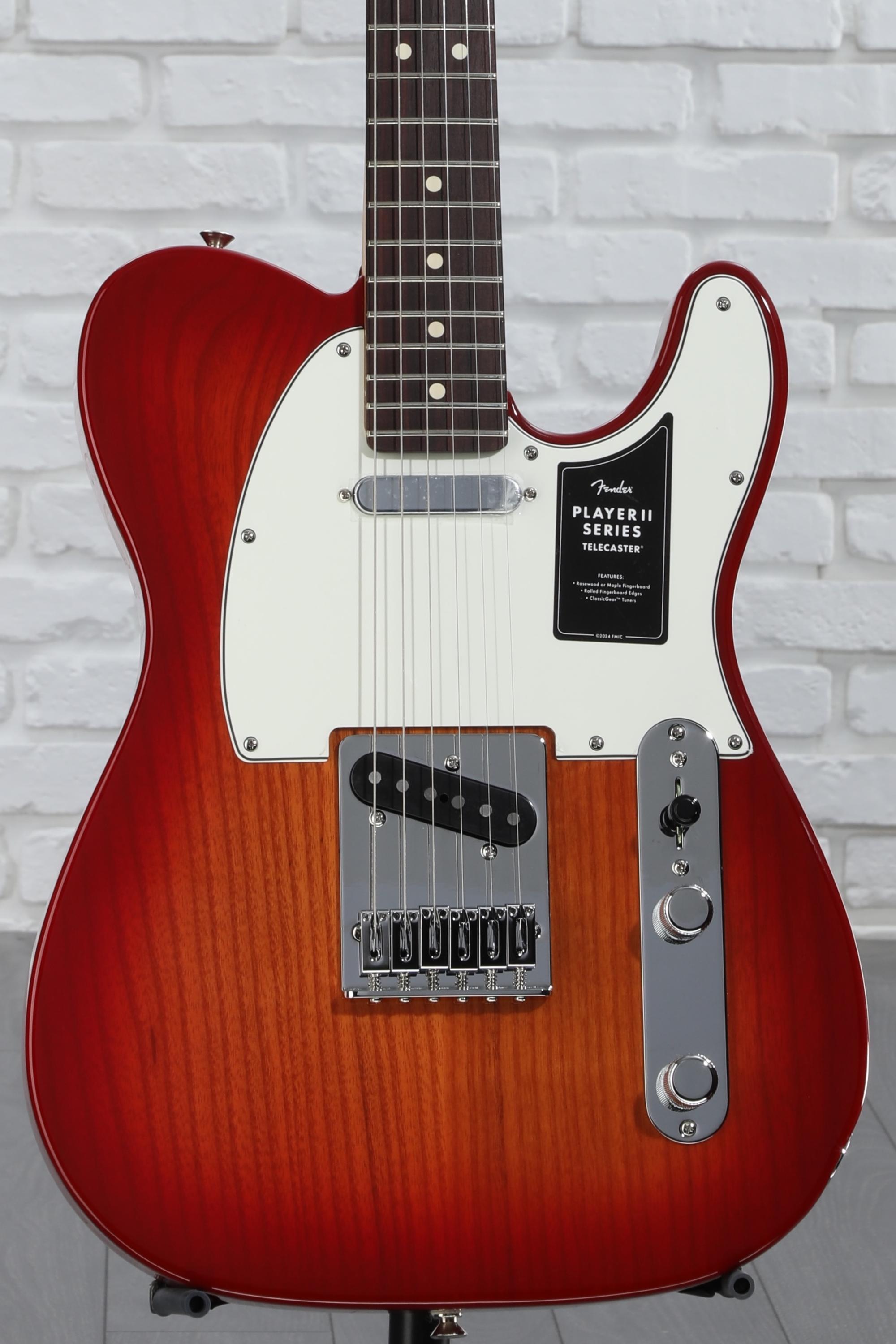 ギター Fender Player II Telecaster Rose wood Fender Player II Telecaster Rosewood - Aged Cherry Burst