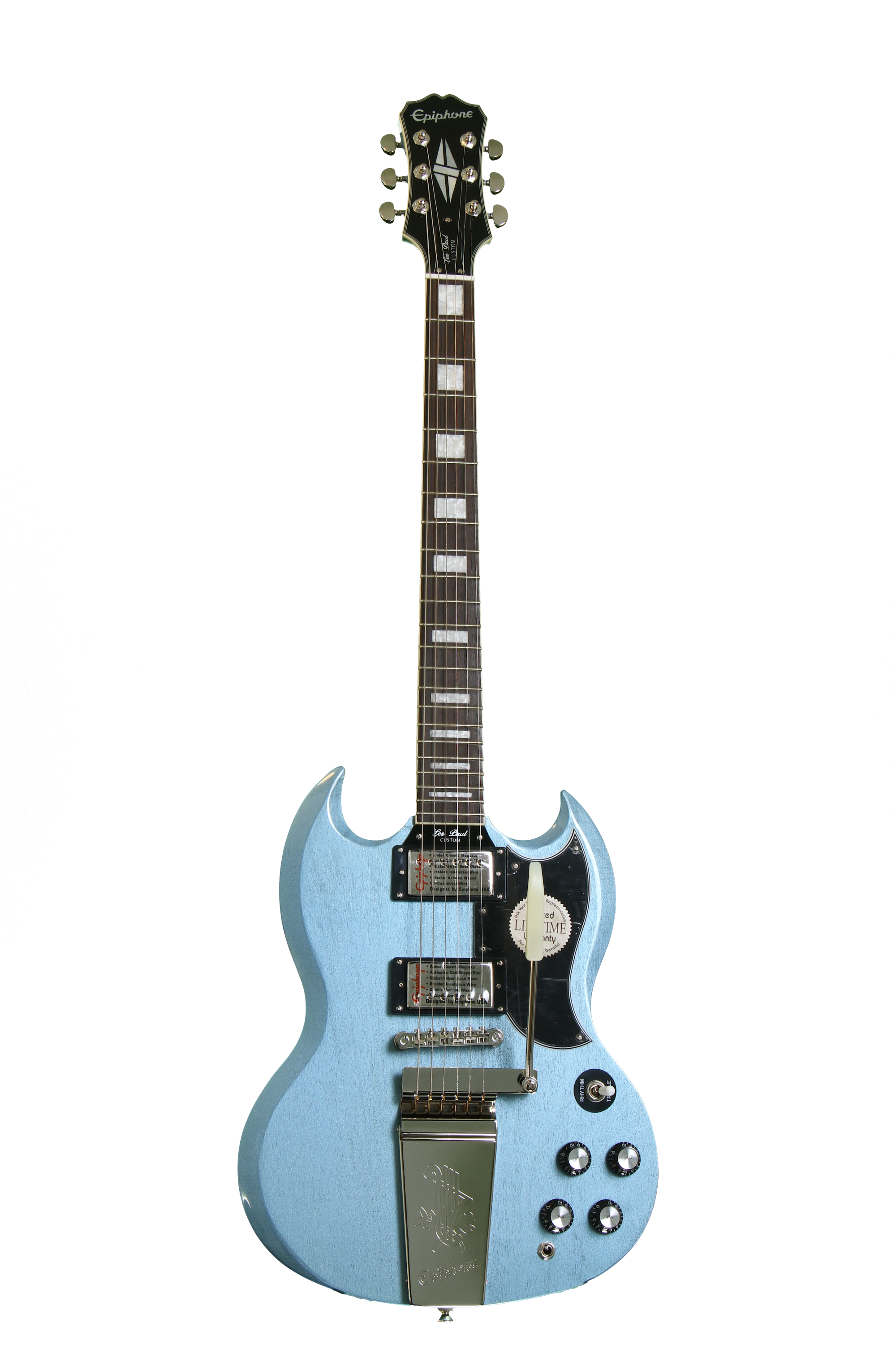 Epiphone LTD SG Custom with Maestro - TV Pelham Blue