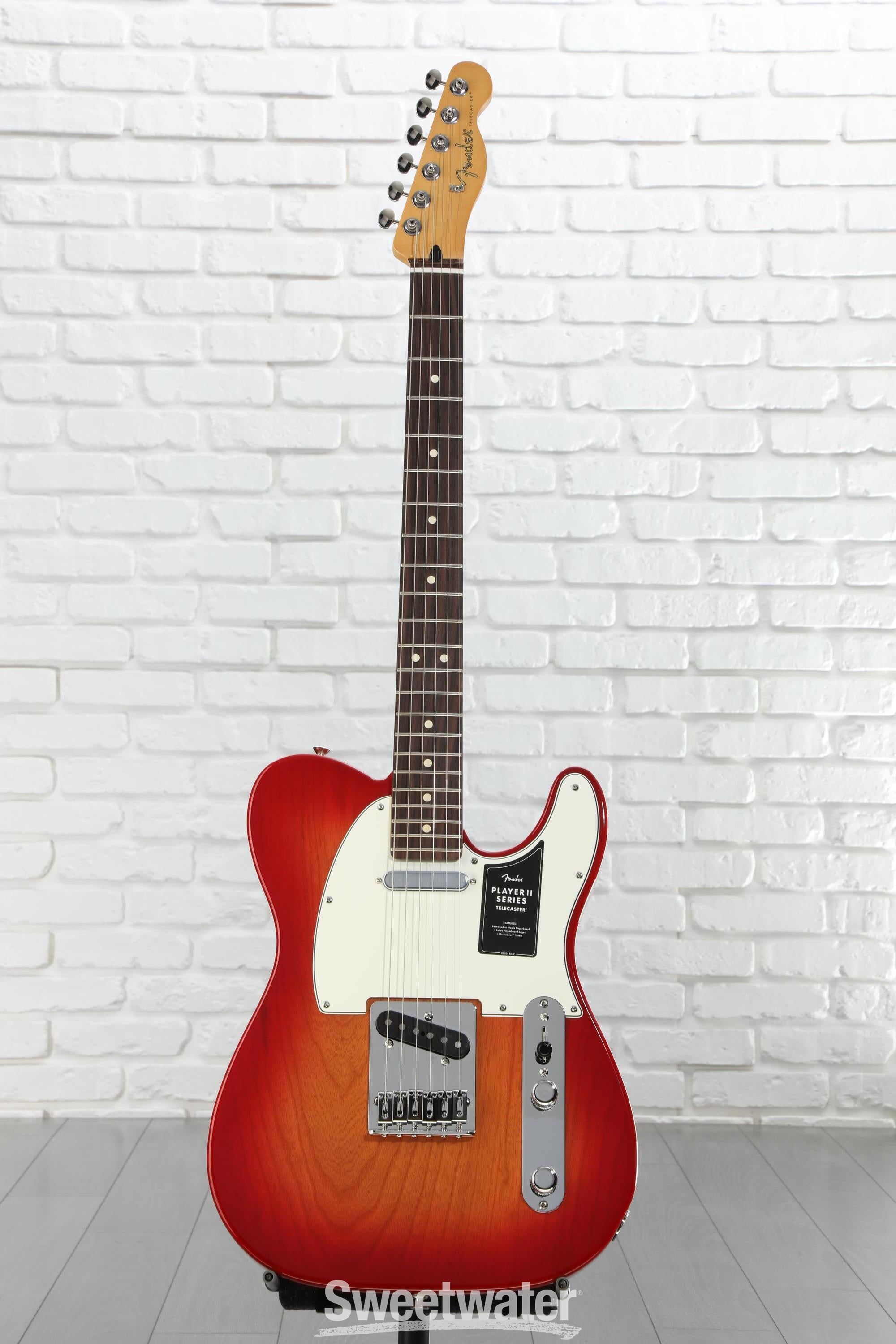 Fender Player II Telecaster Electric Guitar - Aged Cherry Burst