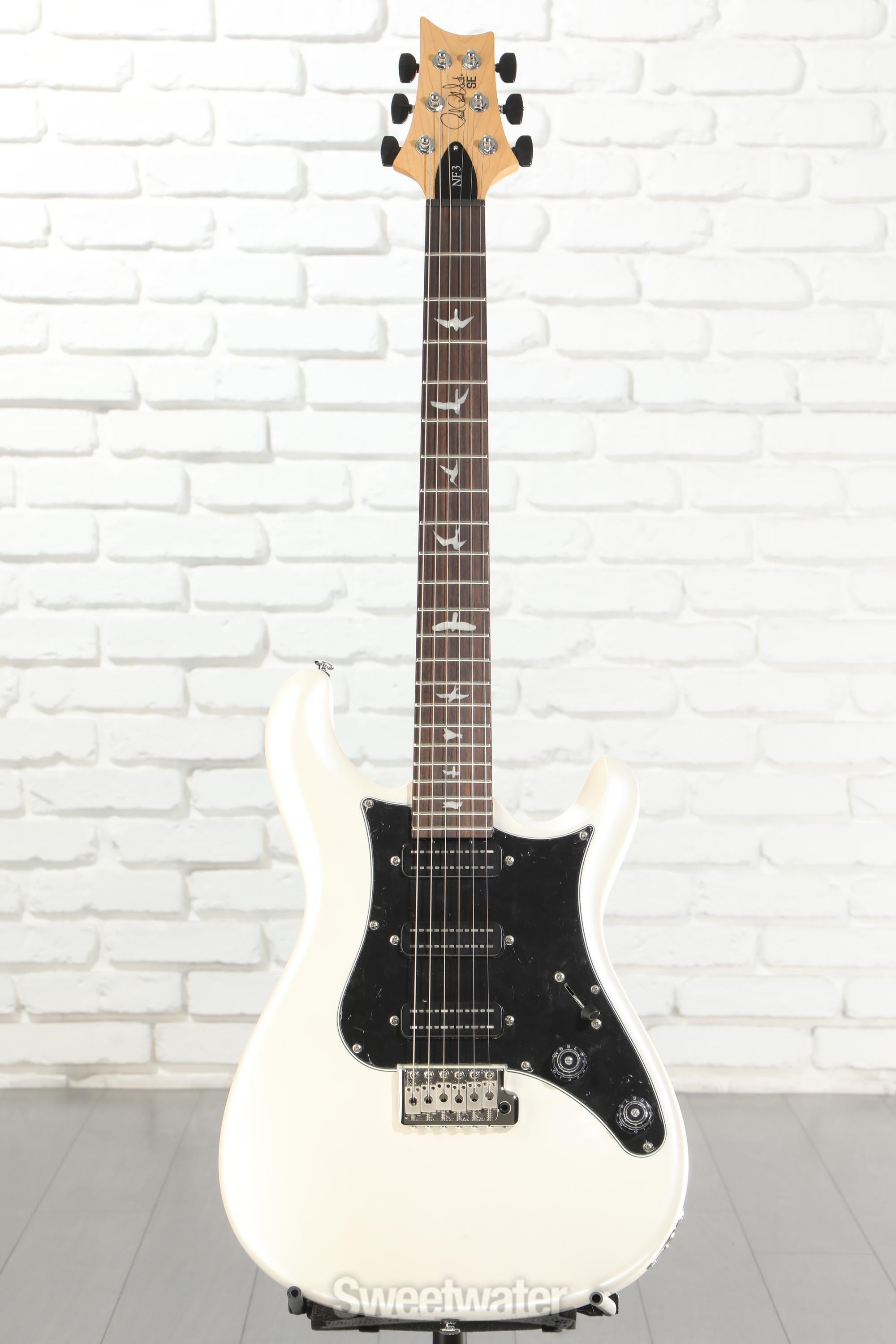 PRS SE NF3 Electric Guitar - Pearl White, Rosewood Fingerboard
