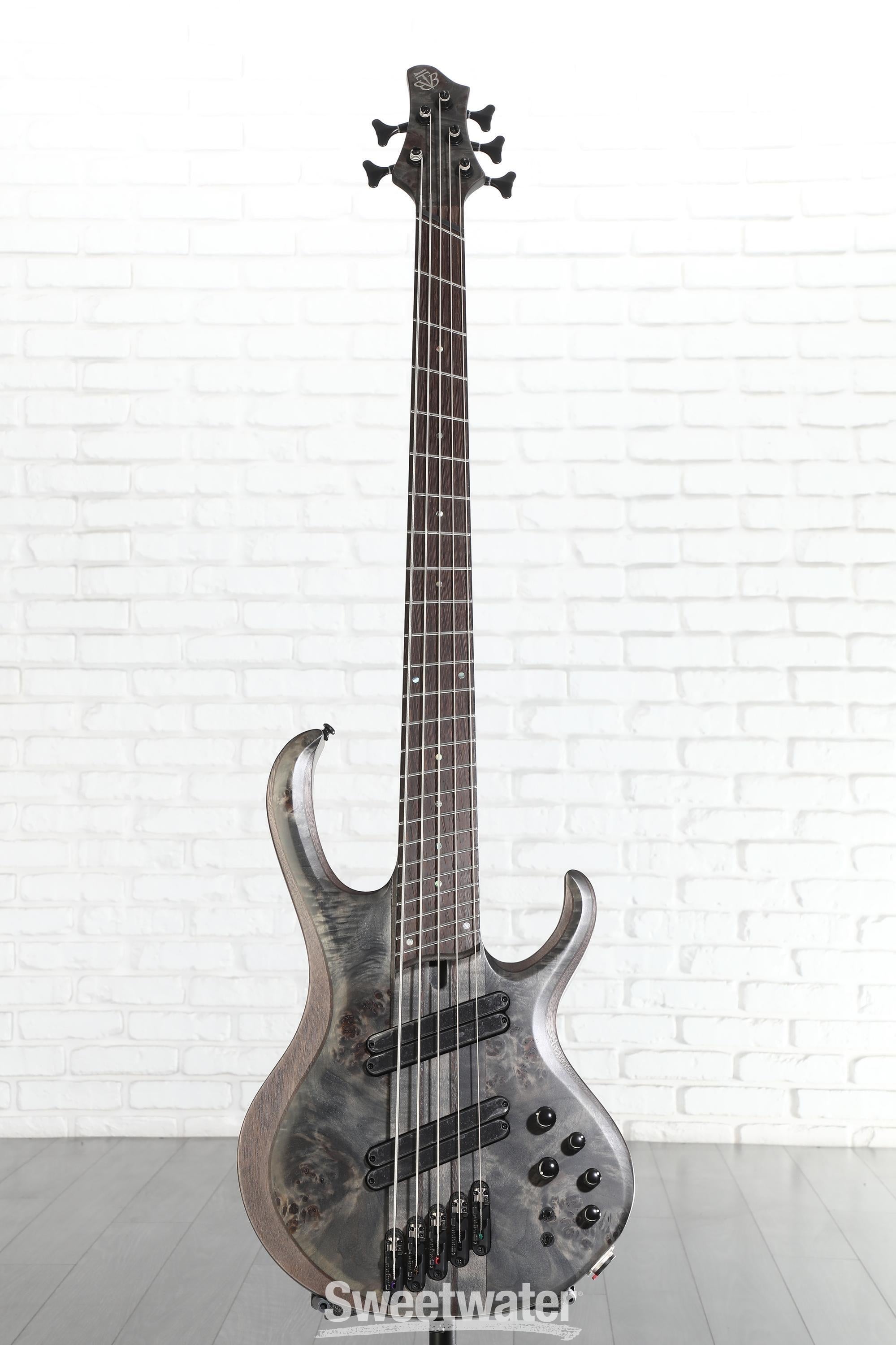 Ibanez Bass Workshop BTB805MS 5-string Bass Guitar - Transparent