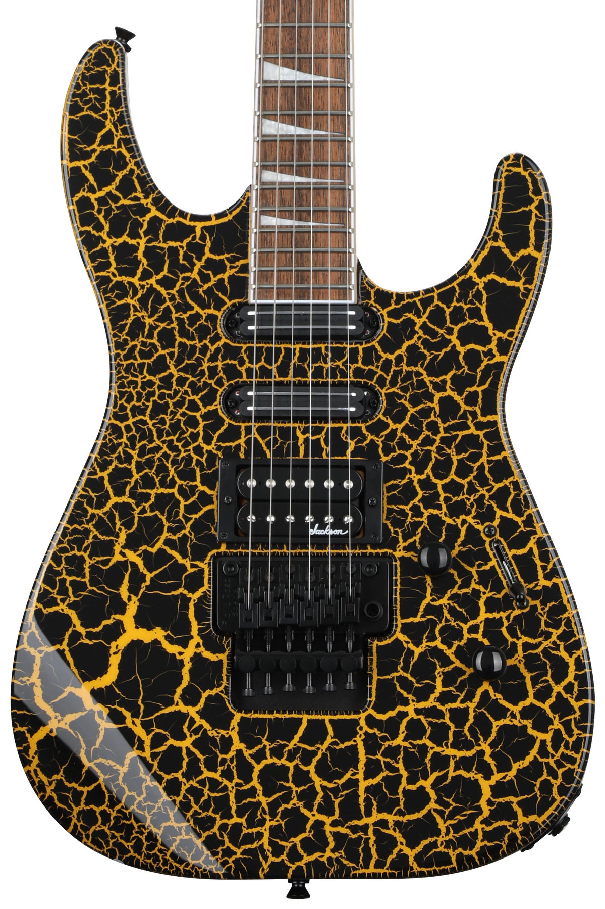 Jackson X Series Soloist SL3X DX Electric Guitar - Yellow Crackle