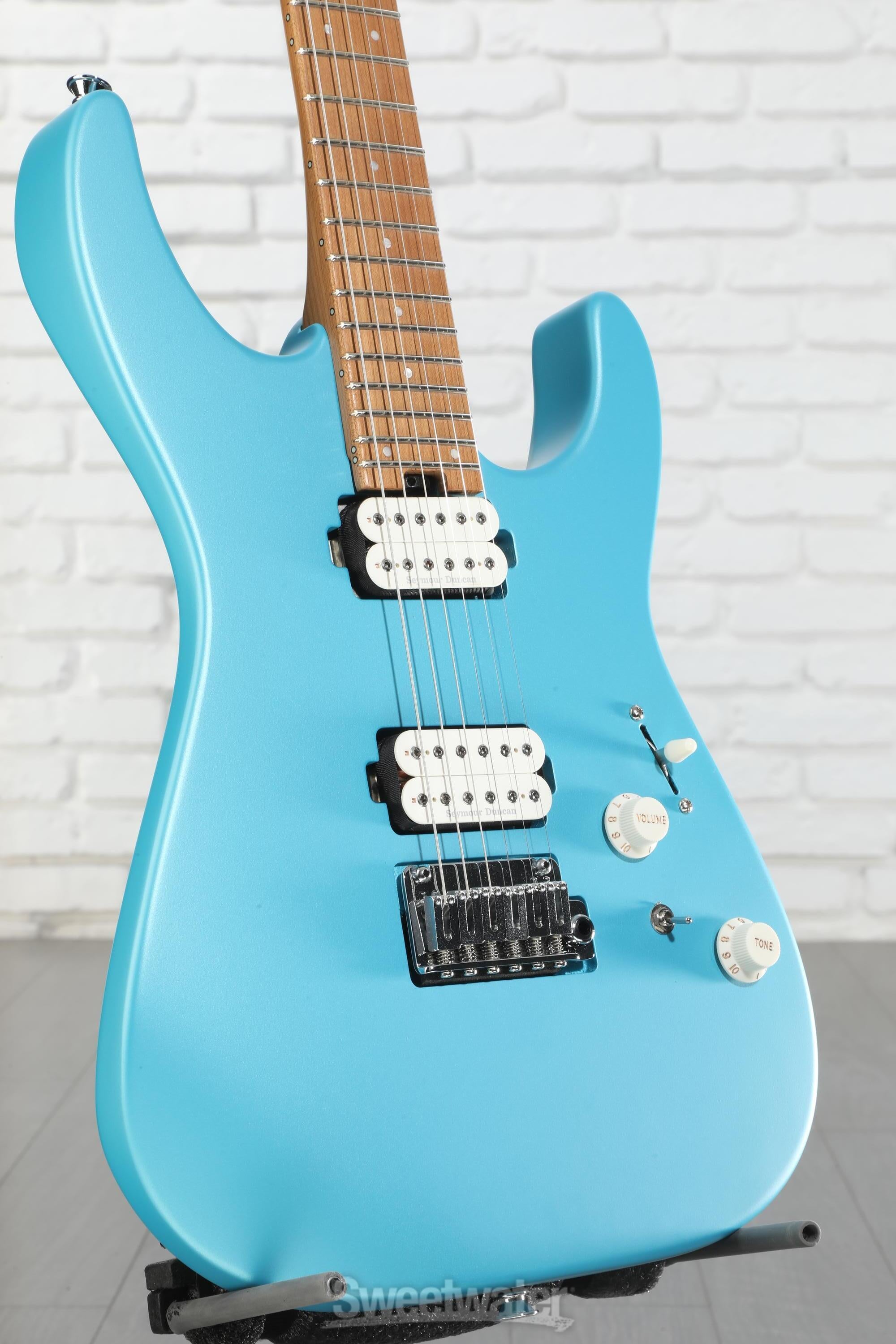 Charvel Pro-Mod DK24 HH 2PT Electric Guitar - Matte Blue Frost