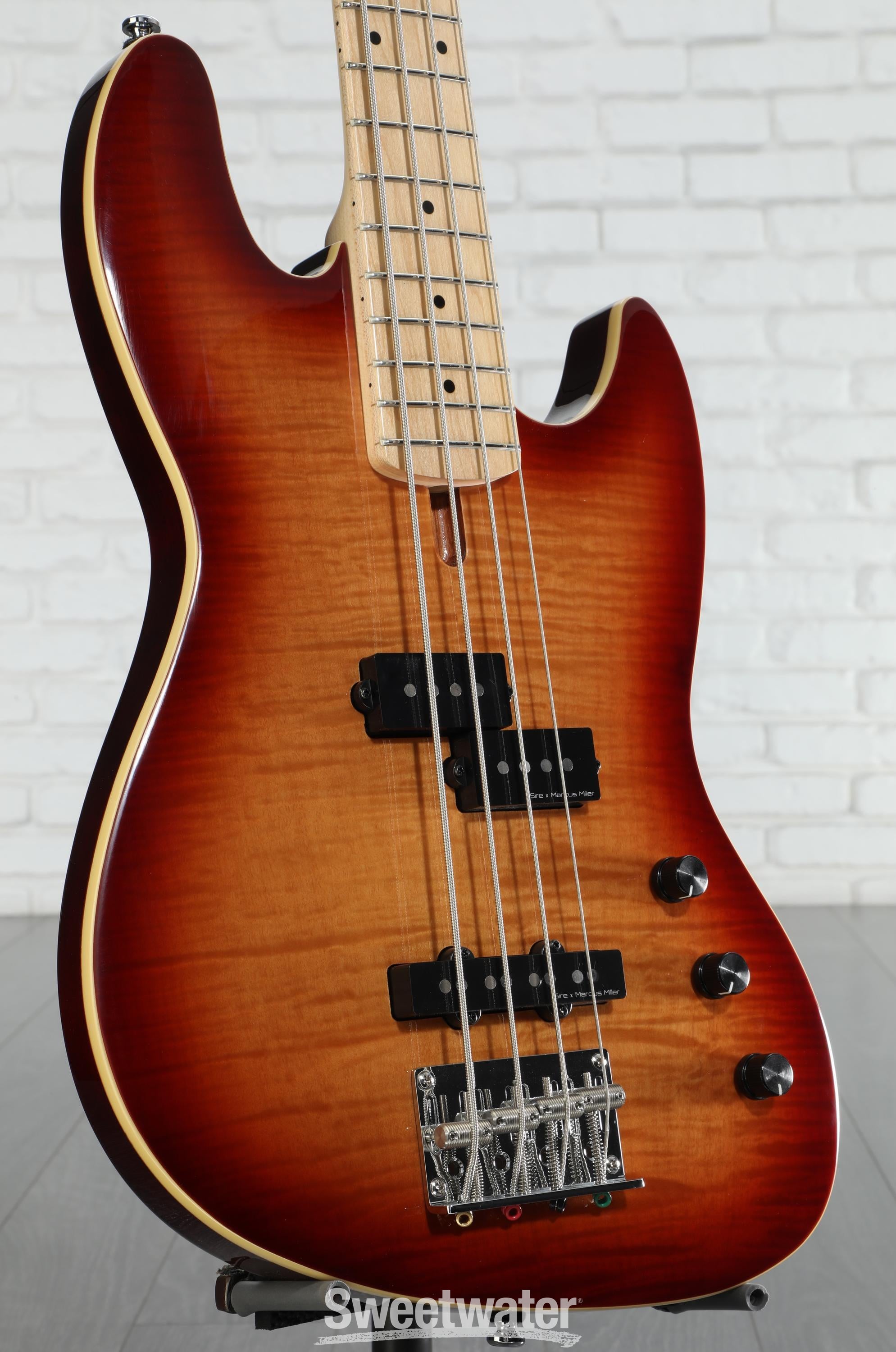 【Rai】Sire U5 4st Marcus Miller ベース Sire Marcus Miller U5 Alder 4-string Bass Guitar - Tobacco