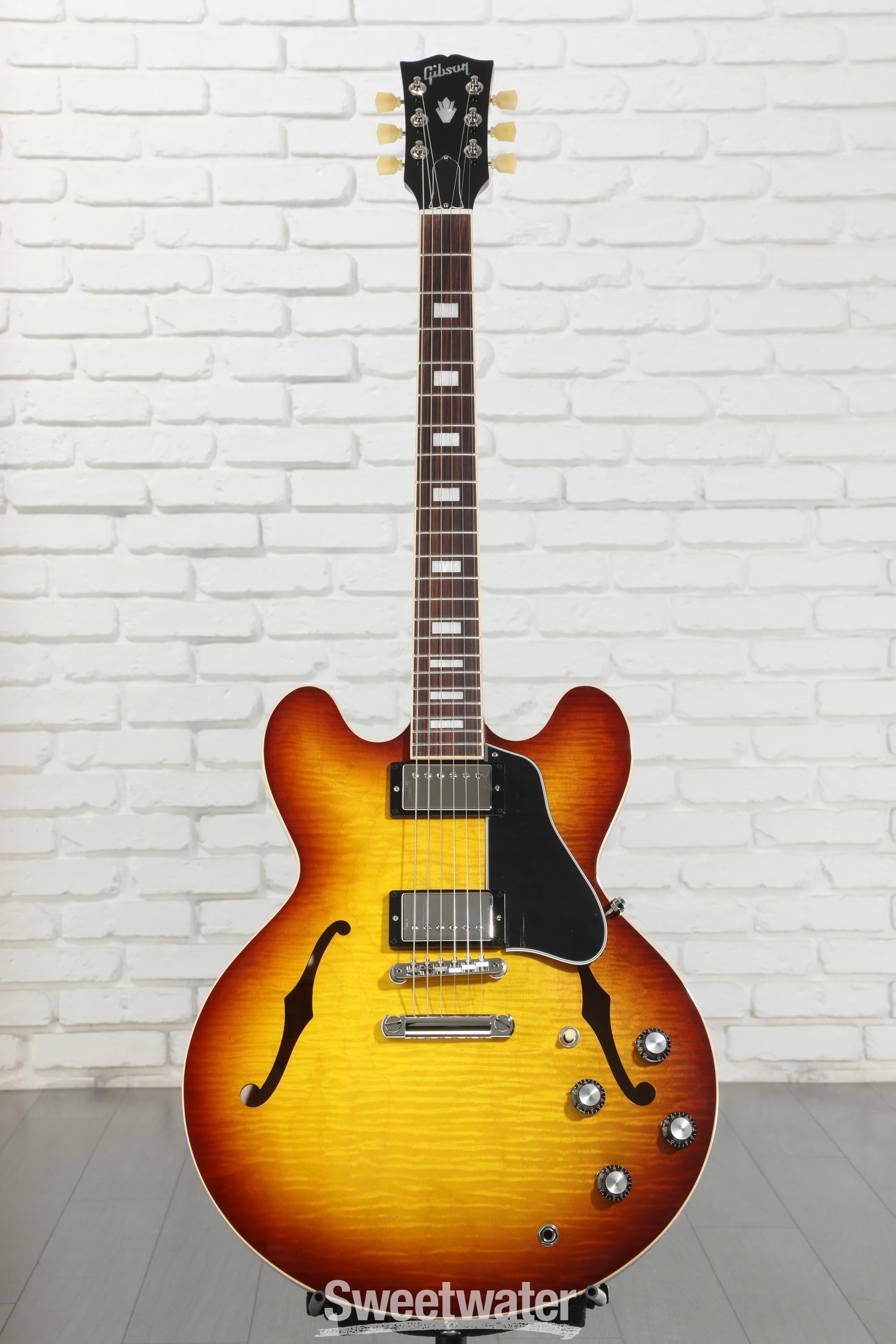Gibson ES-335 Figured Semi-hollowbody Electric Guitar - Iced Tea