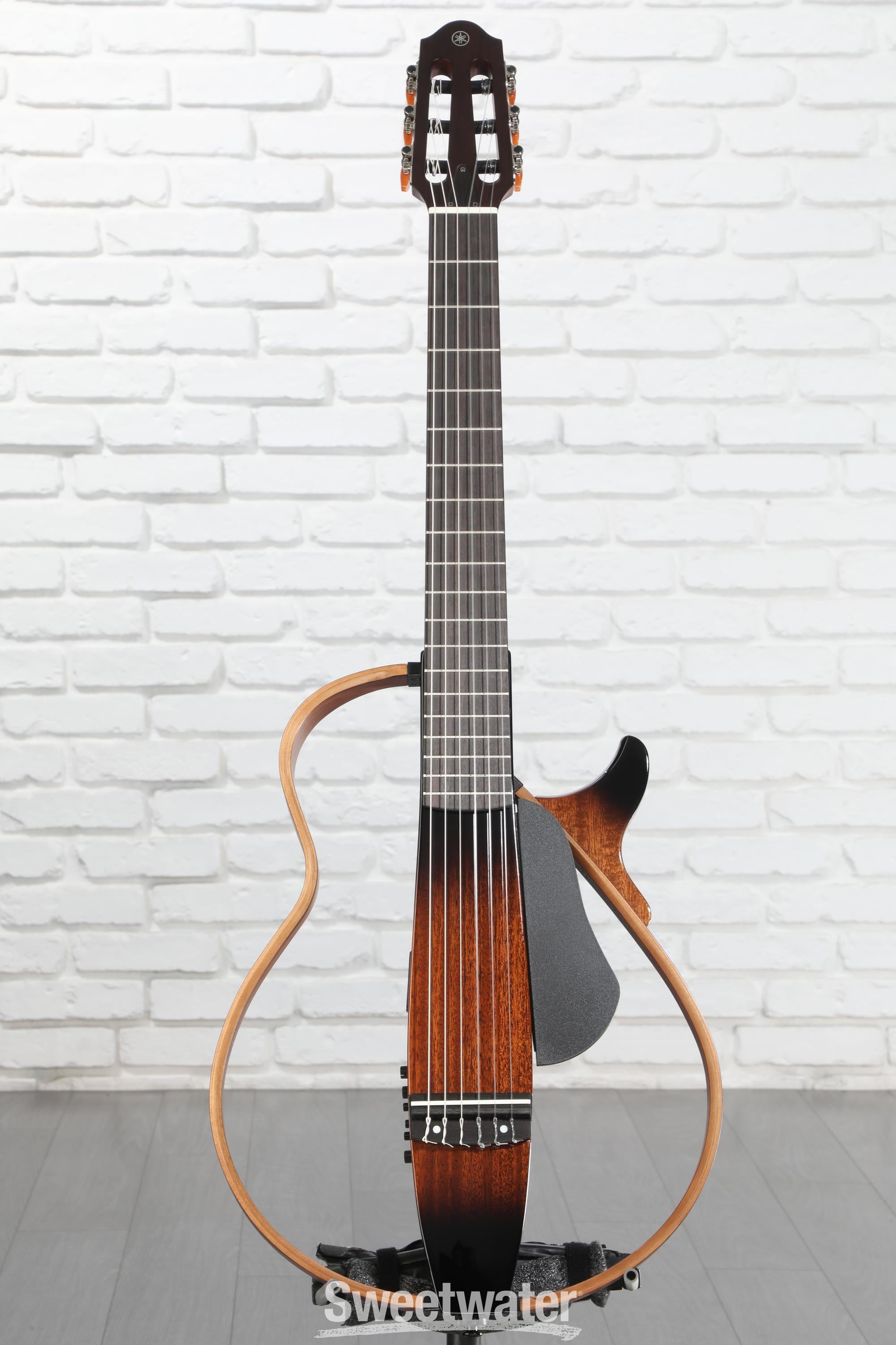 Yamaha SLG200N Silent Nylon-String Guitar - Tobacco Sunburst