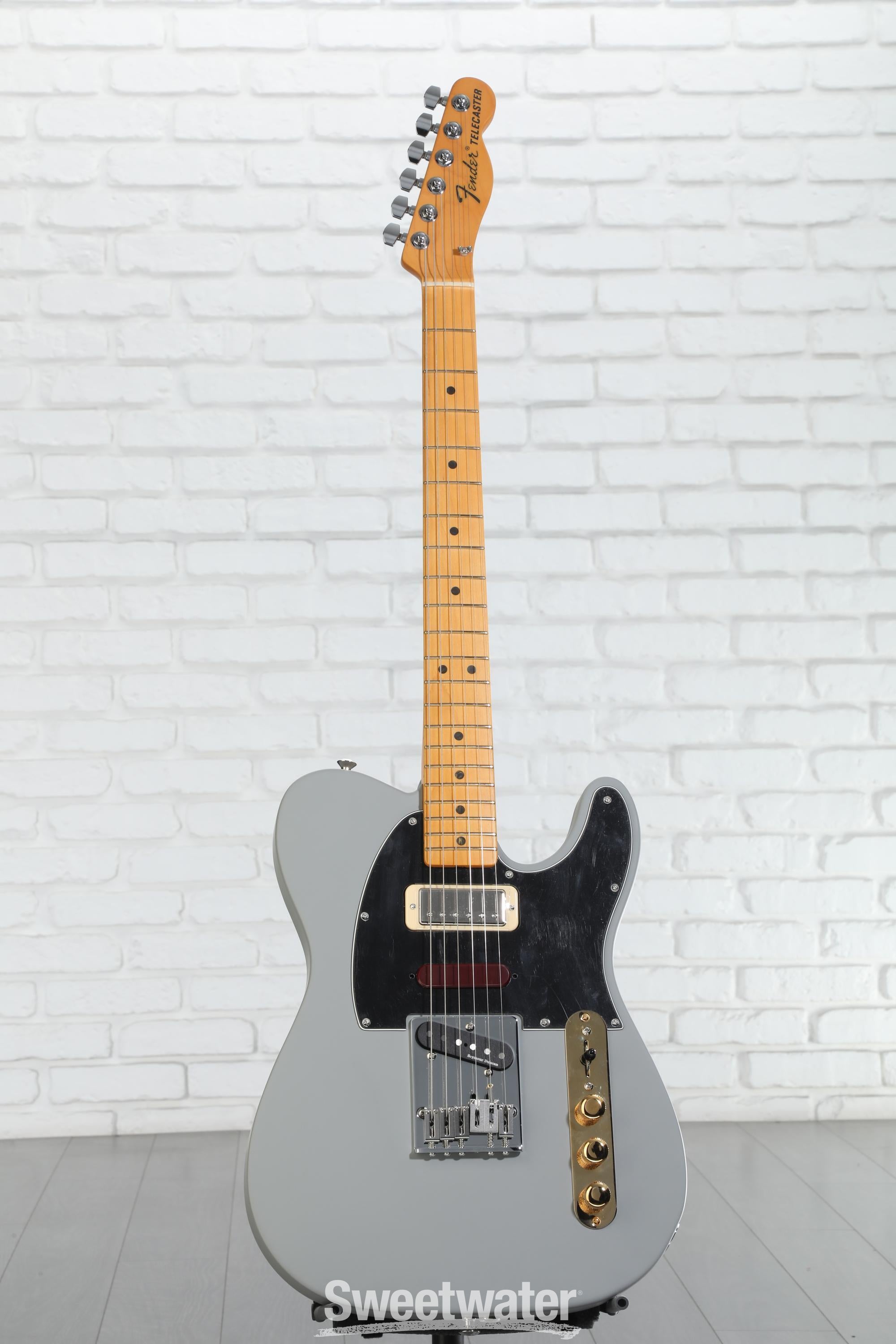 Fender Brent Mason Telecaster Electric Guitar - Primer Gray