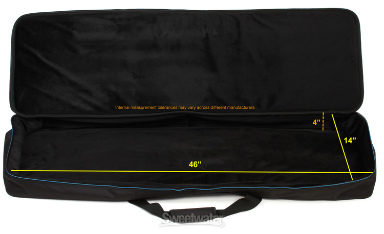 Yamaha YSCMODX7 Soft case for MODX7 | Sweetwater Yamaha YSCMODX7 Soft case for MODX7 | Sweetwater
