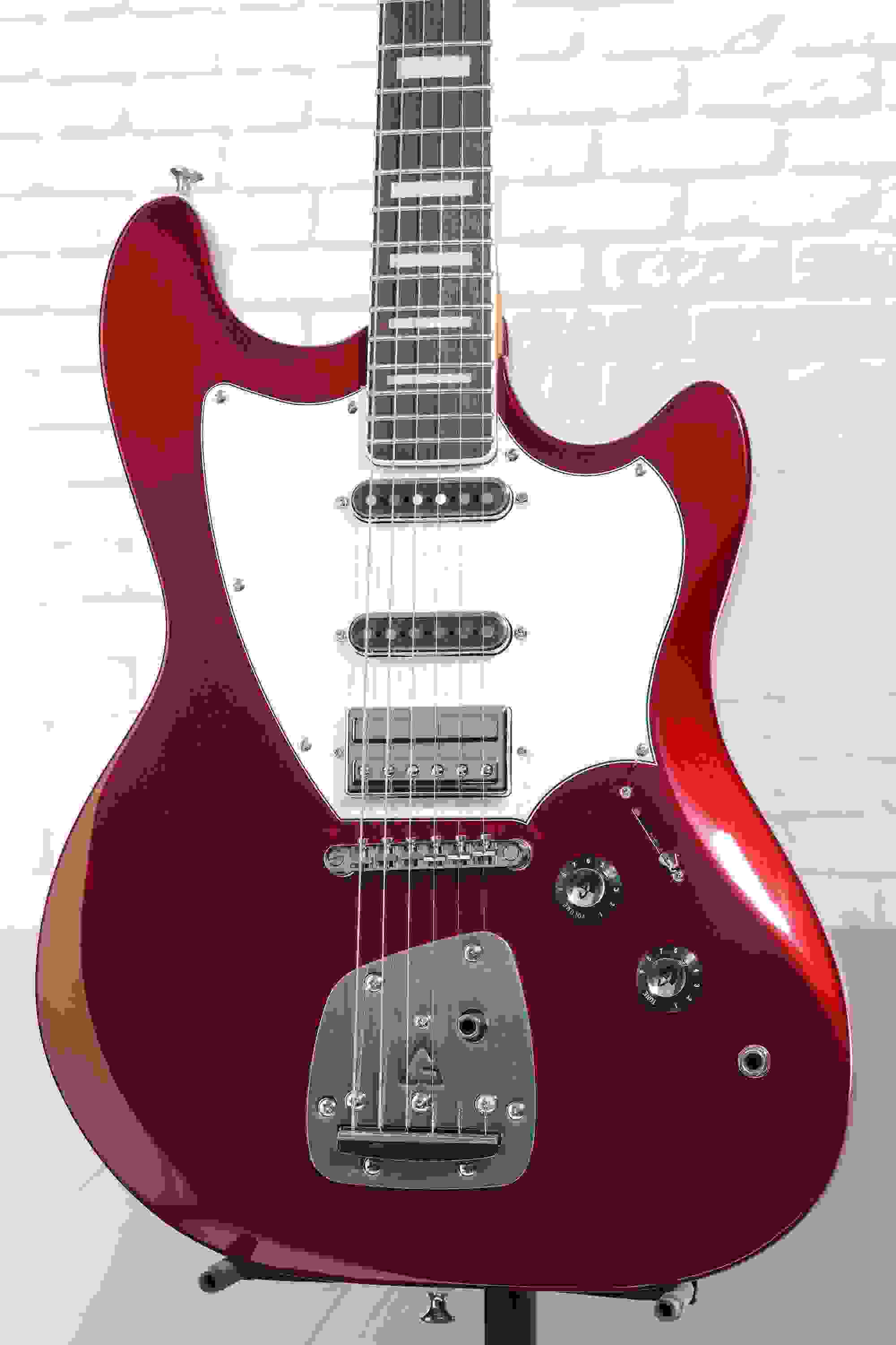 Guild Surfliner Deluxe Solidbody Electric Guitar - Scarlett Red Metallic