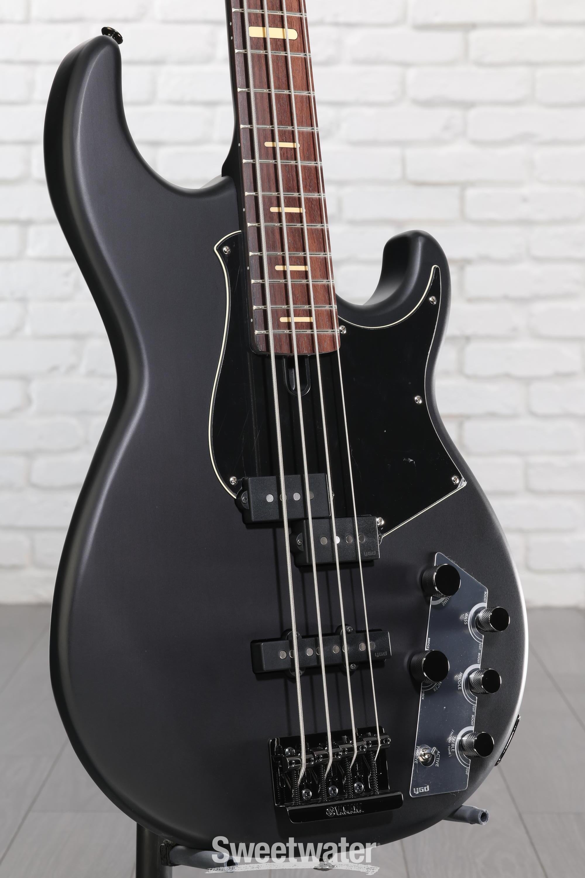 Photo of Yamaha BB734A 4-string Bass Guitar - Translucent Matte Black