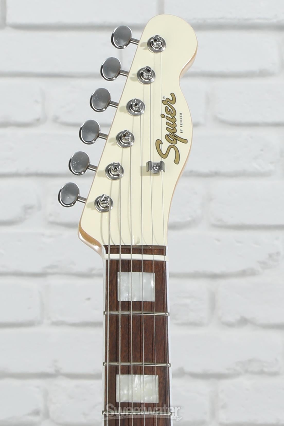 Fender Telecaster Squier Series ホワイト Amazon.com: Squier Affinity Series Telecaster Electric