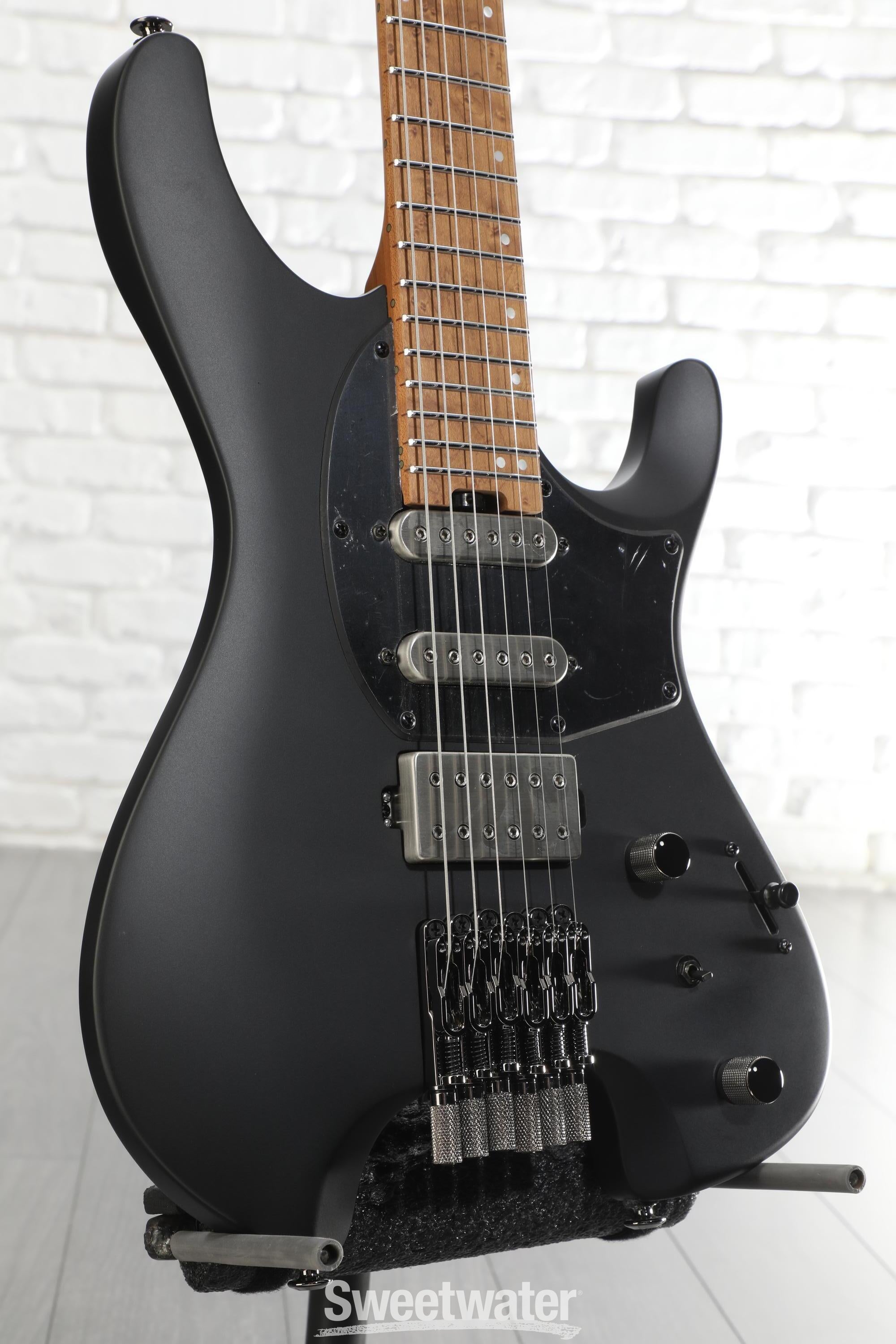 Ibanez Q54 Quest Series Solidbody Electric Guitar - Black Flat