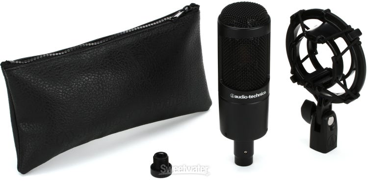 AT2020, AT2035, and AT2040 Audio-Technica microphones review