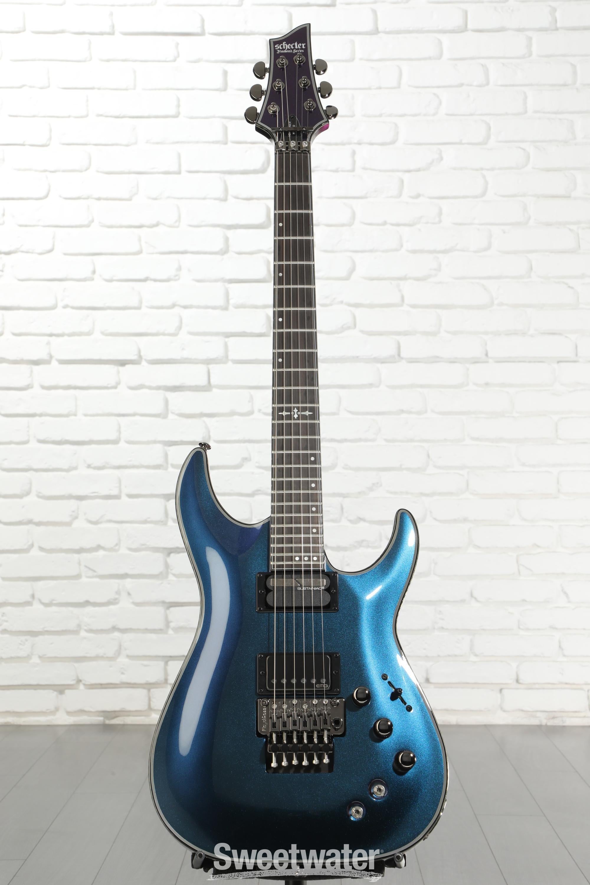 Schecter Hellraiser Hybrid C-1 FR-S Electric Guitar - Ultra Violet
