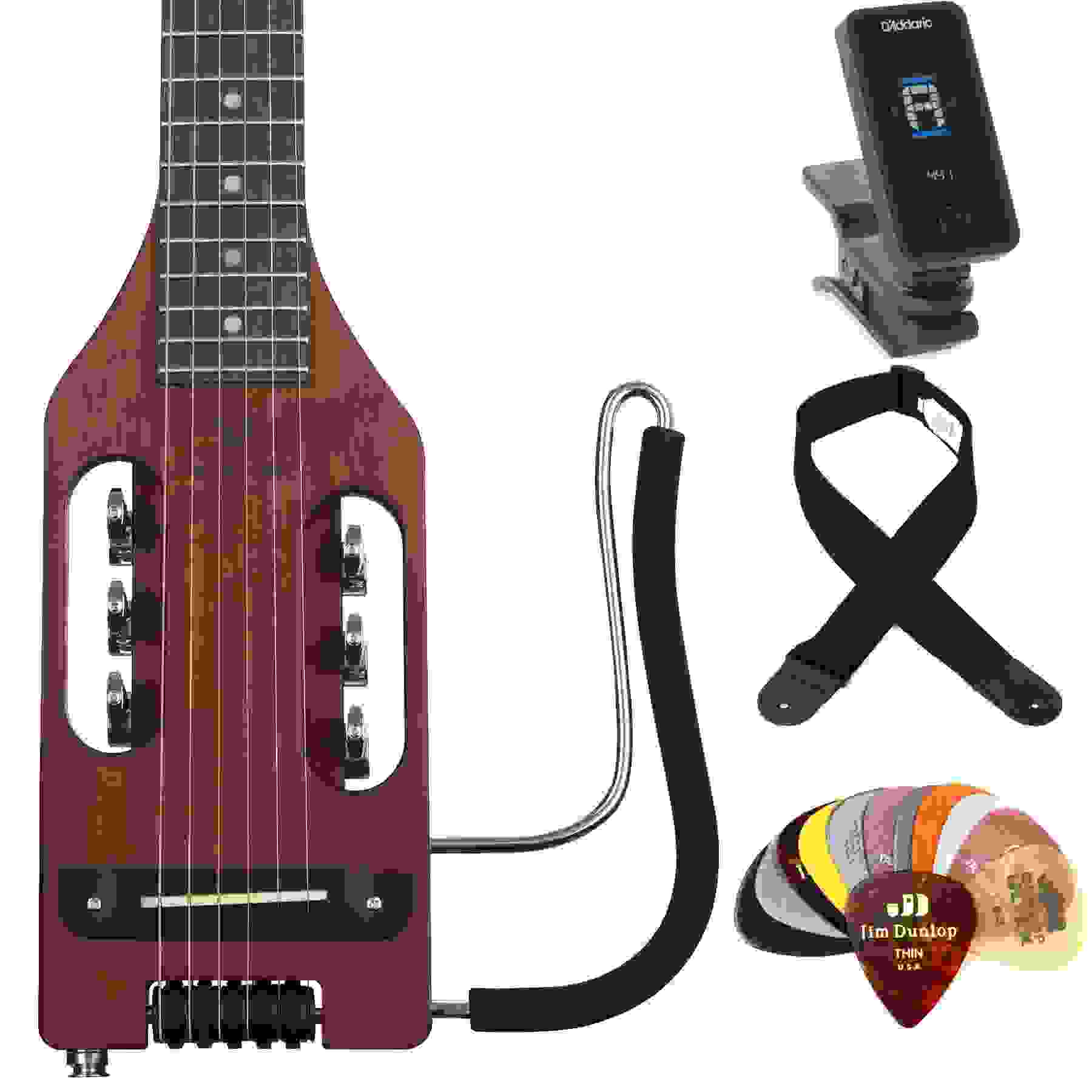 Traveler Guitar Ultra-Light Acoustic Essentials Bundle - Antique Brown