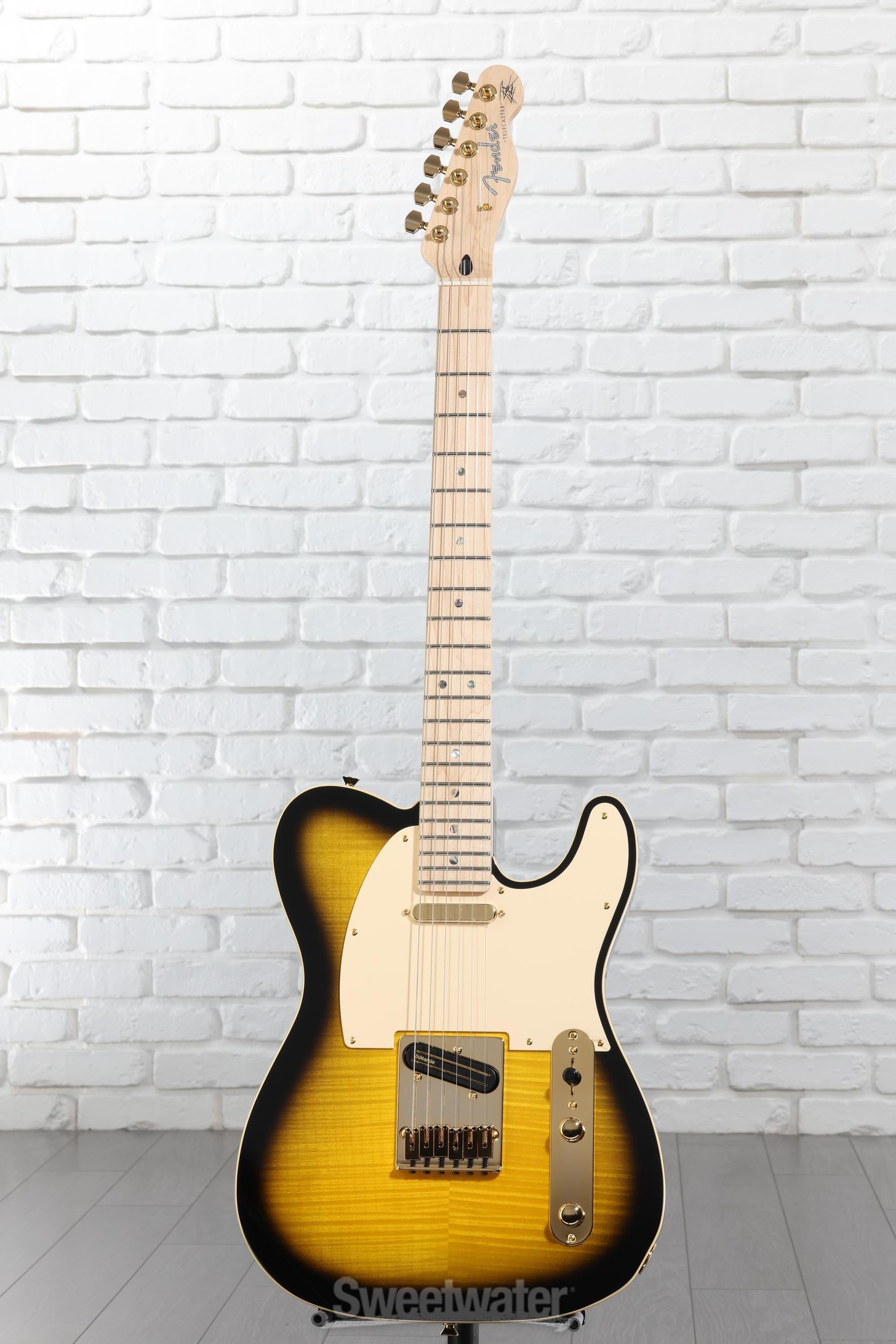 ギター Fender Richie Kotzen Telecastar Fender Richie Kotzen Telecaster Electric Guitar - 2-tone Sunburst