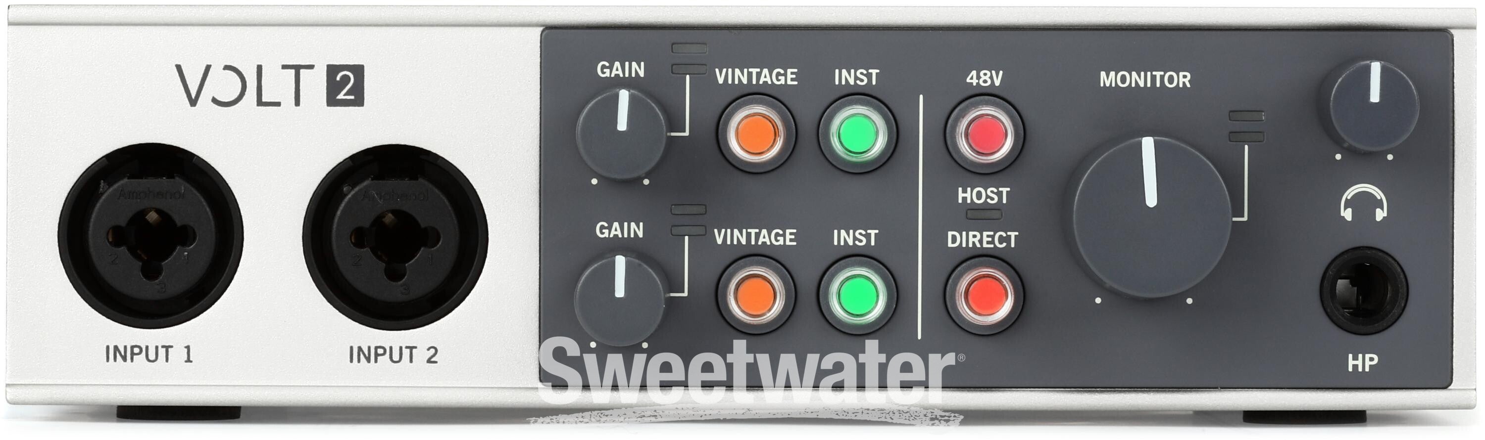 Universal Audio Volt 2 Studio Pack | Sweetwater