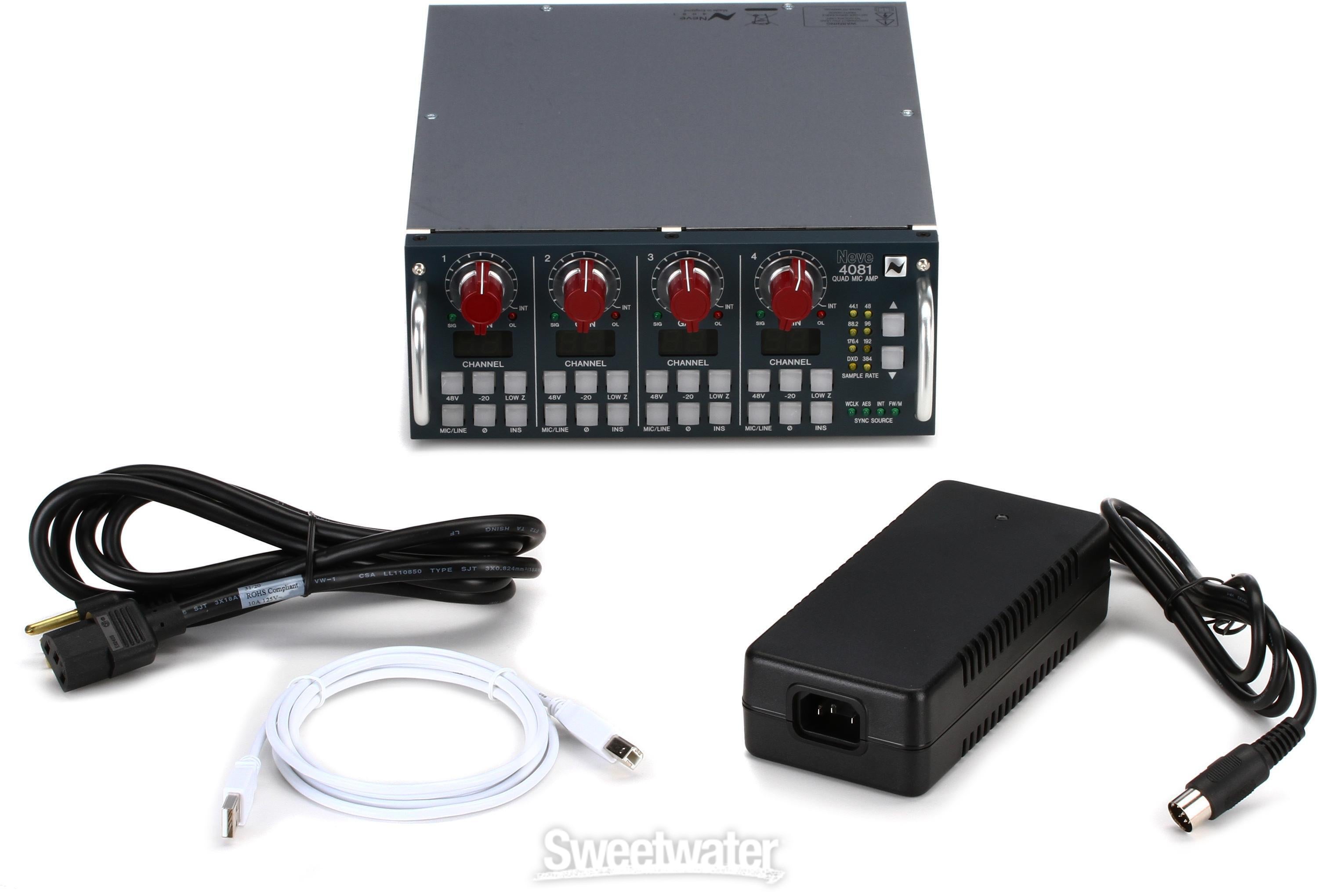 Neve 4081 Quad Microphone Preamp | Sweetwater