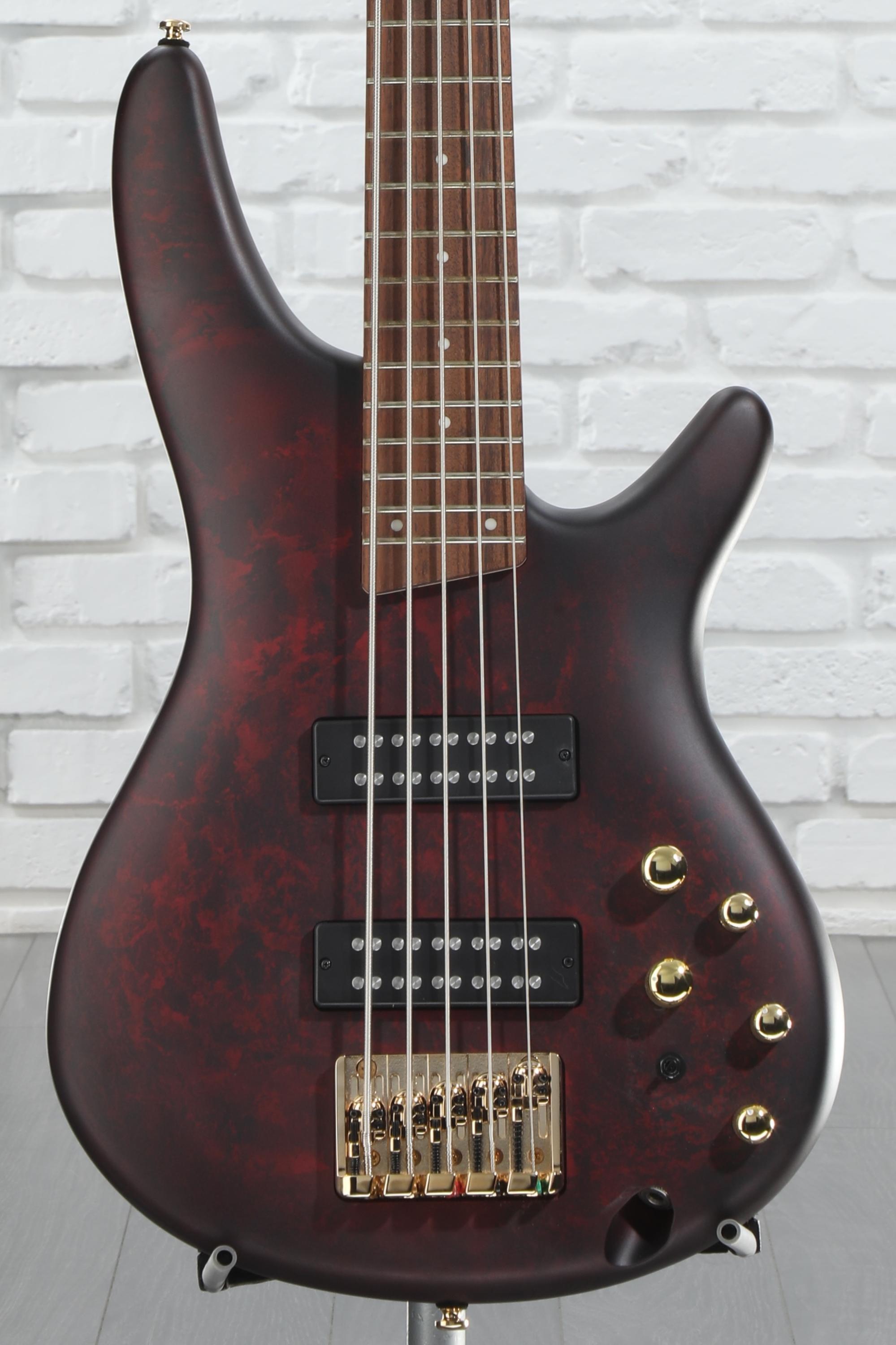 Ibanez SR Standard SR305E 5-string Bass Guitar - Wine Red