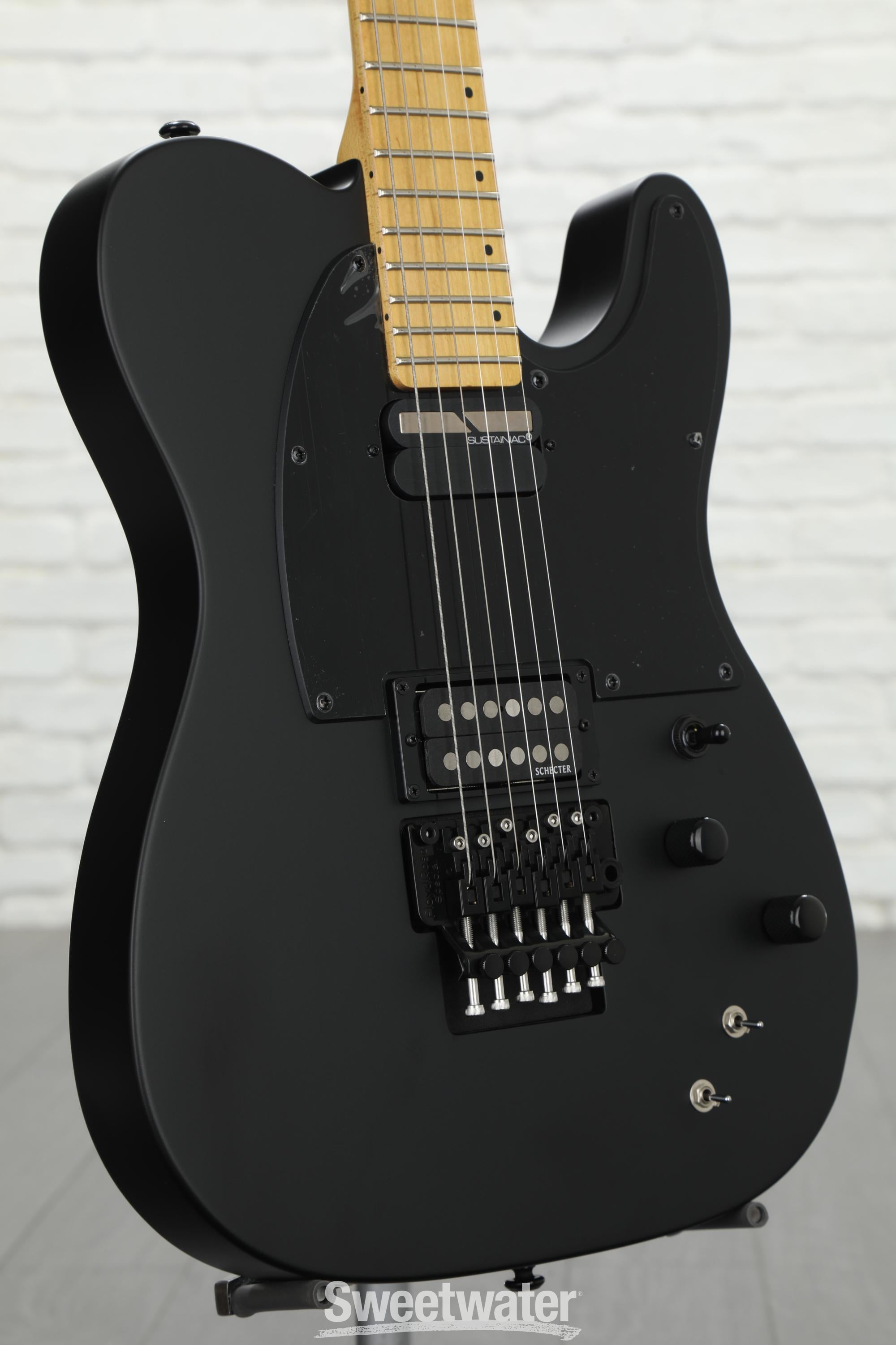 Schecter PT FR-S - Satin Black - Sweetwater Exclusive