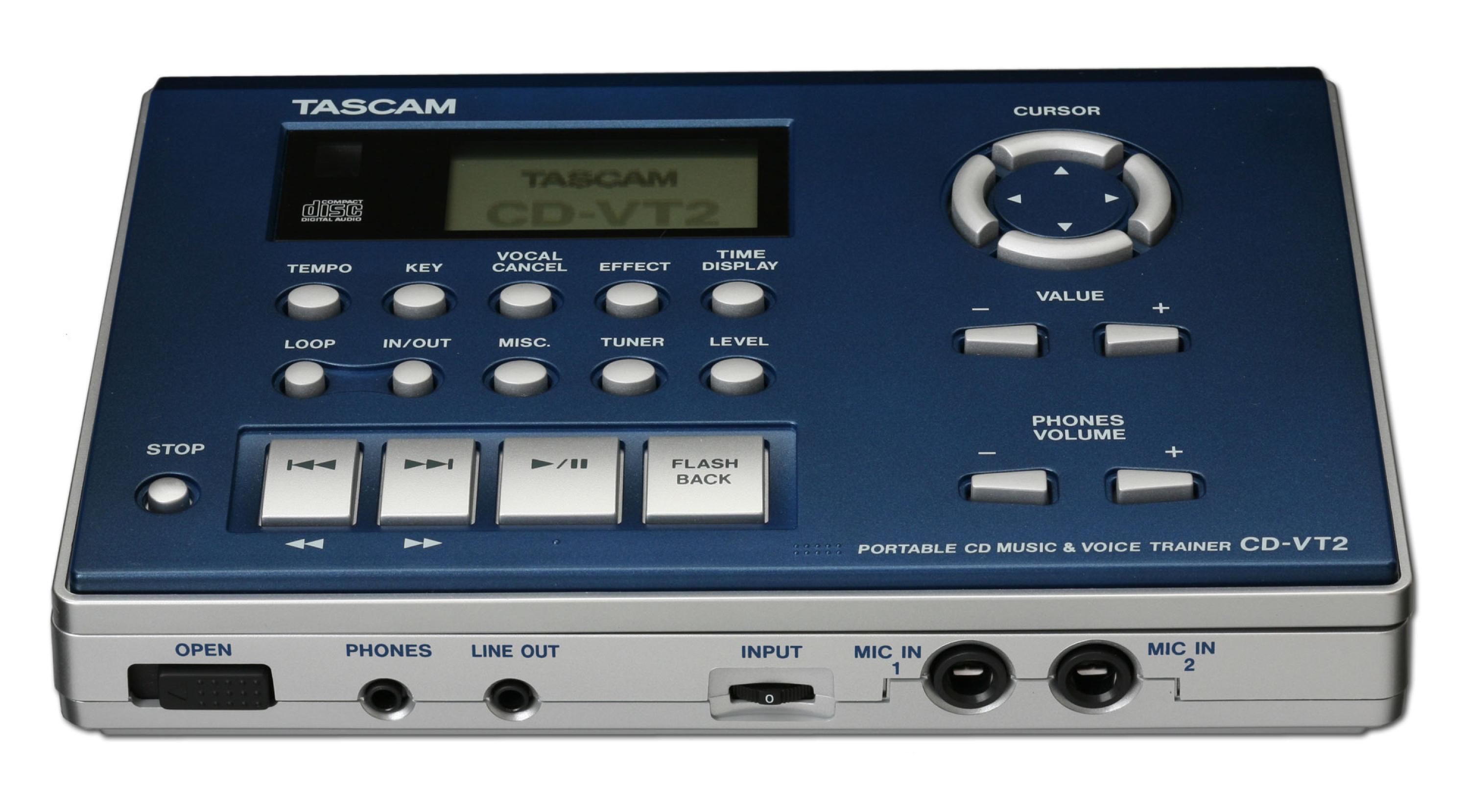 【新品】TASCAM CD-VT2【送料無料】 Amazon.com: Tascam CD-VT2 : Musical Instruments