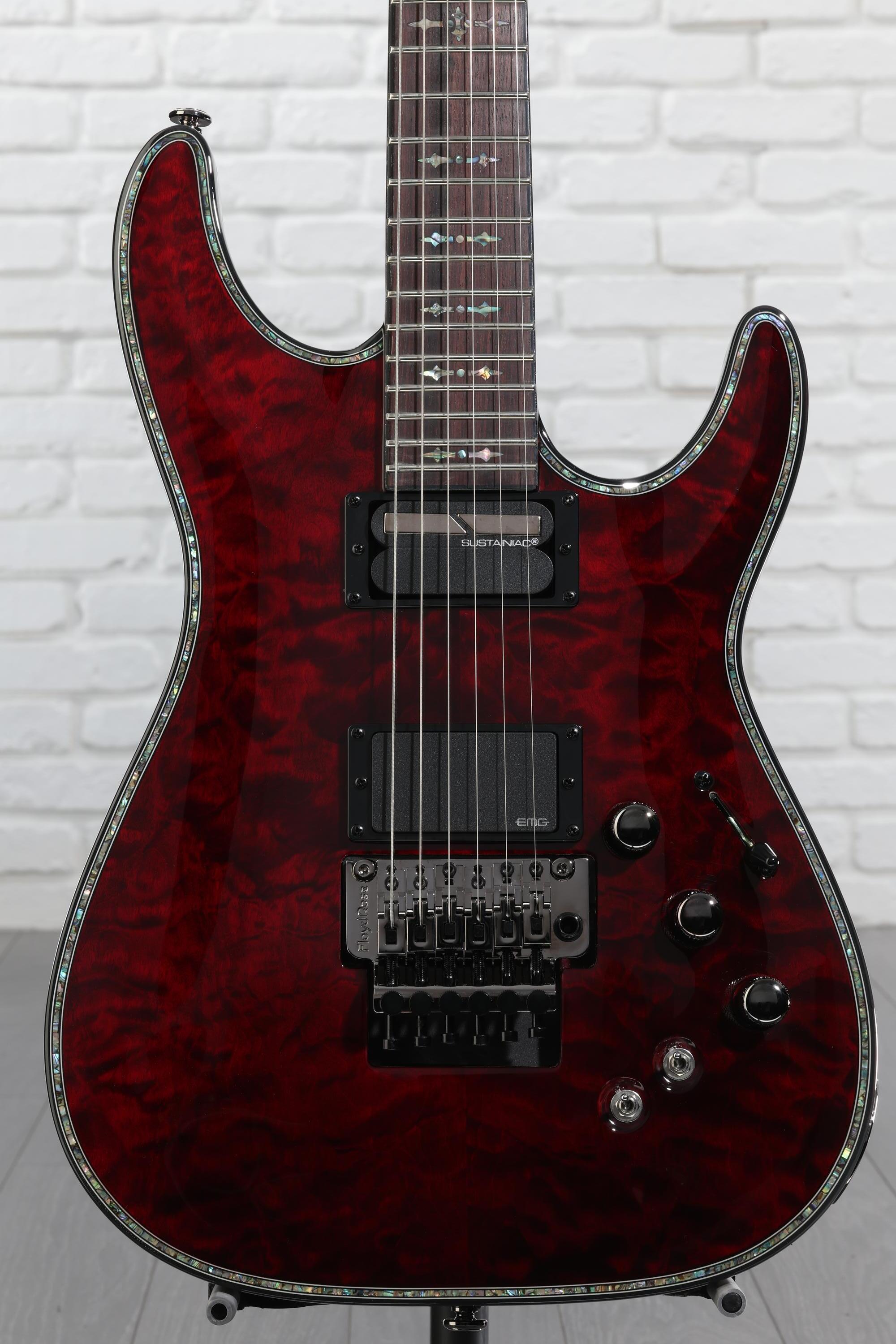 【11027】SCHECTER Hellraiser AD C-1 FR-HR SCHECTER C-1 FR Hellraiser [AD-C-1-FR-HR] (BLK) ｜イケベ楽器店