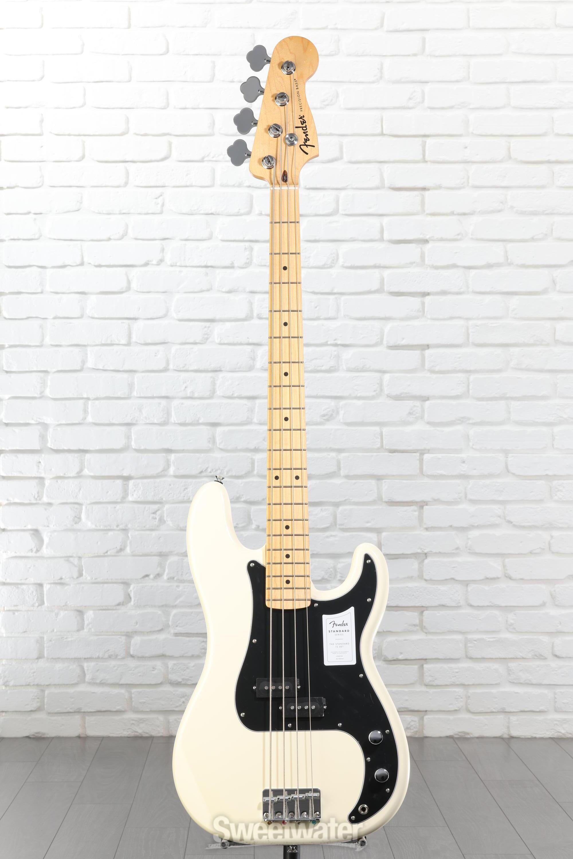 Fender Precision Bass アイボリー Fender Standard Precision Bass Maple Fingerboard Olympic White
