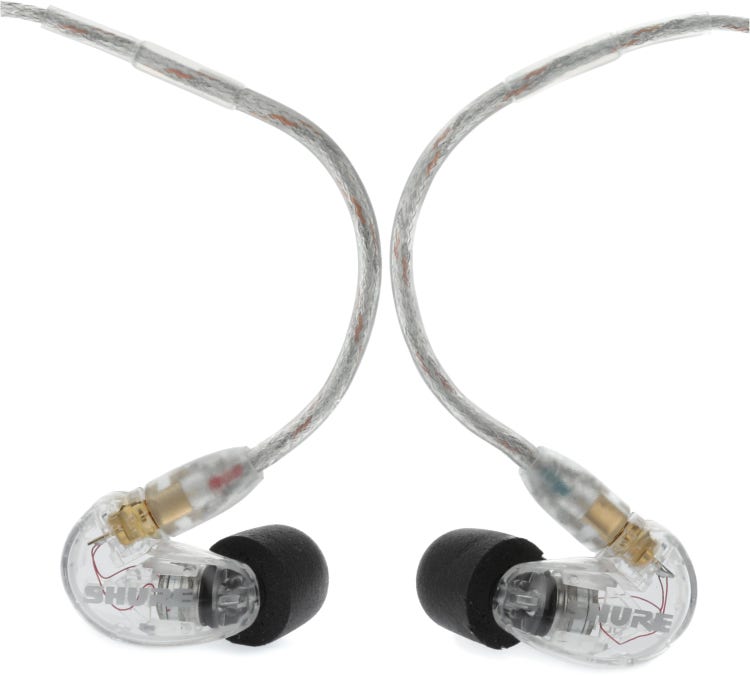 Shure SE215-CL Sound-isolating Earphones - Clear