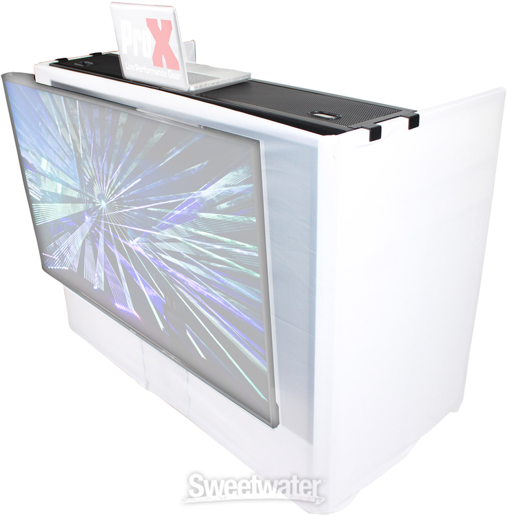 ProX Mesa MediaMK2 DJ TV Facade Workstation | Sweetwater