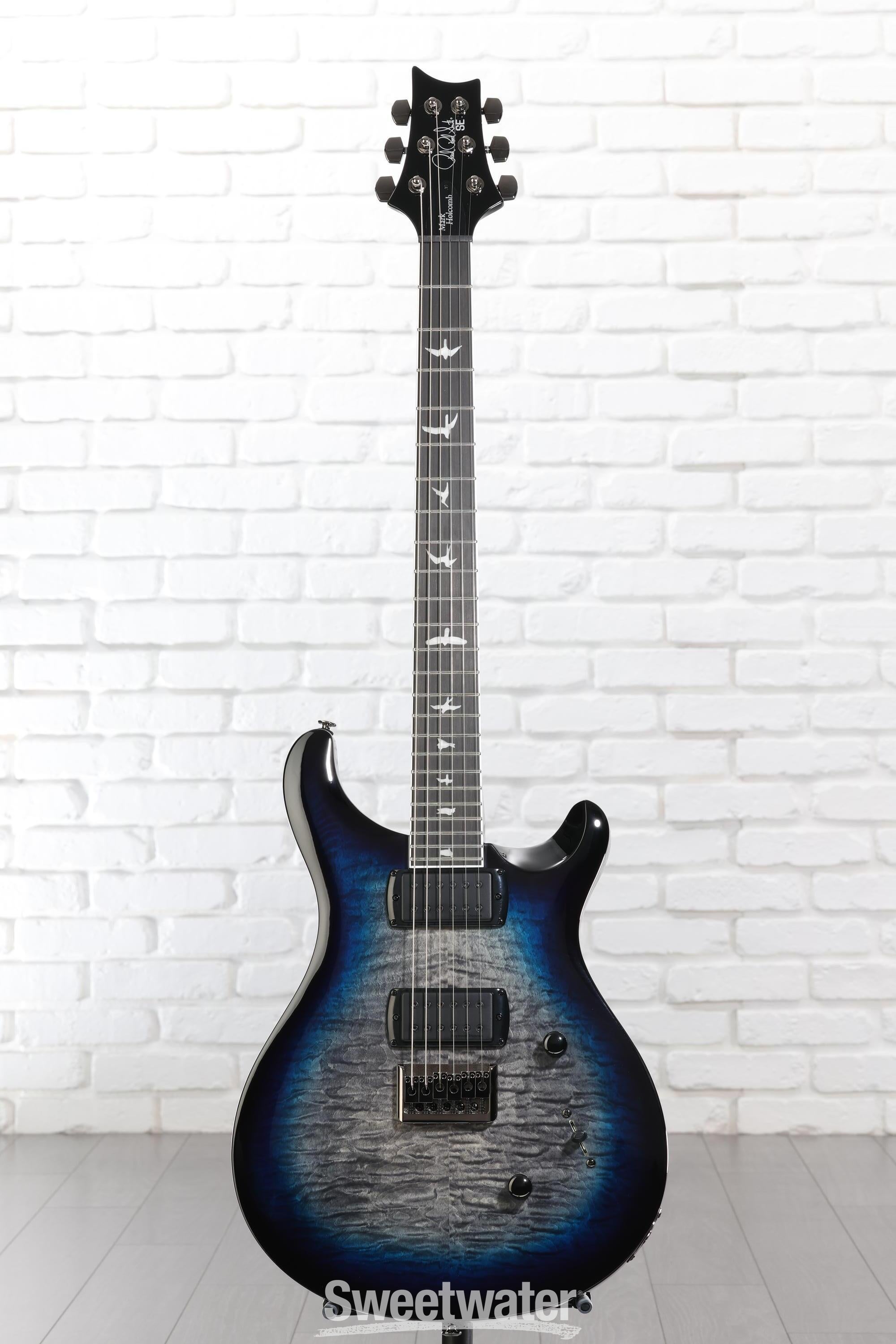 PRS SE Mark Holcomb Signature Electric Guitar - Holcomb Blue Burst