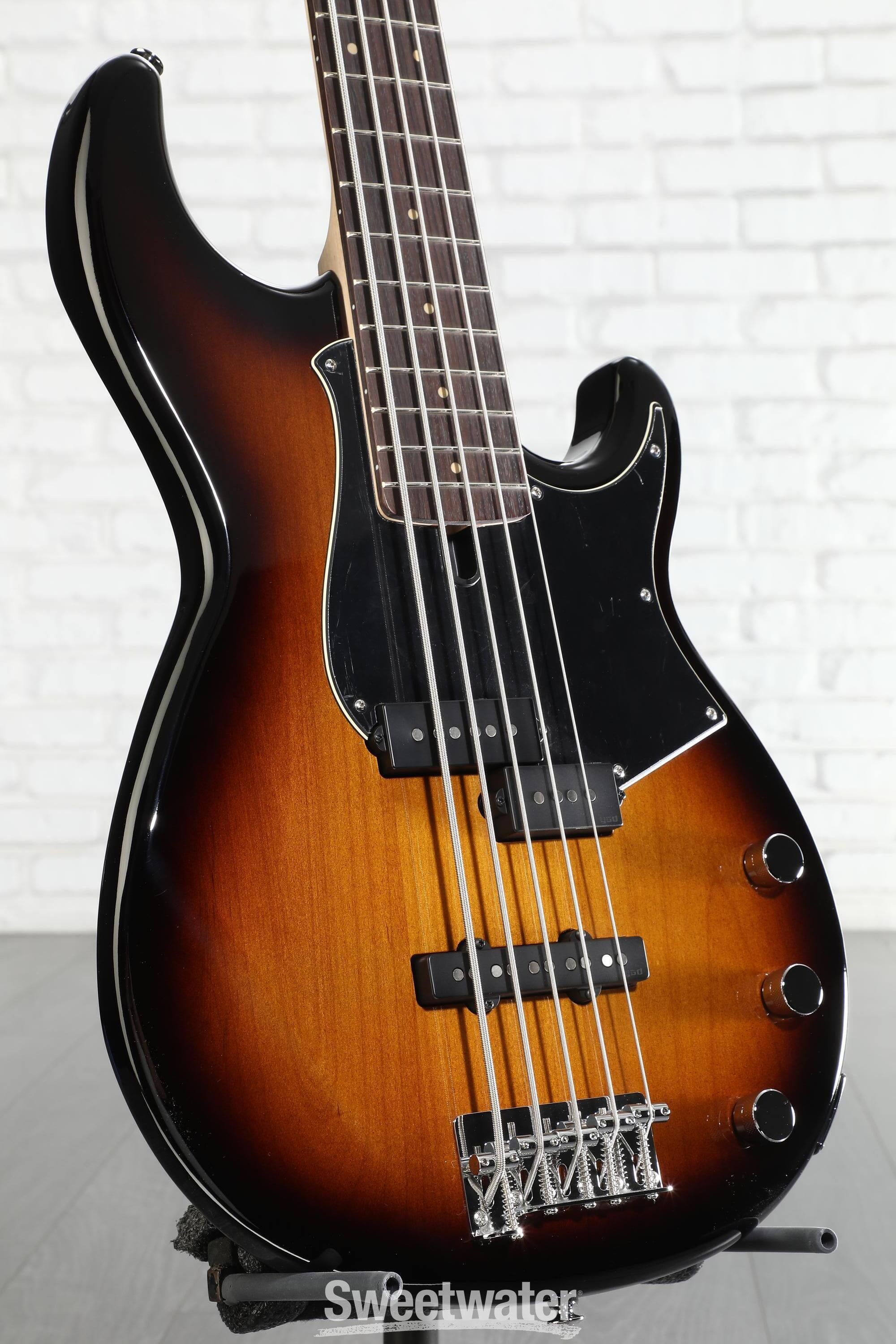 Yamaha BB435 5-string Bass Guitar - Tobacco Brown Sunburst