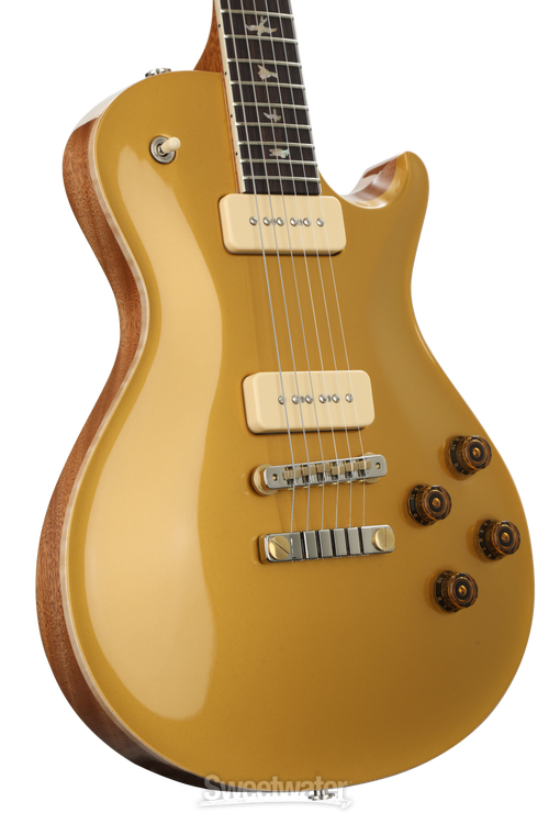 PRS McCarty Singlecut 594 Soapbar - Gold Top with Pattern Vintage