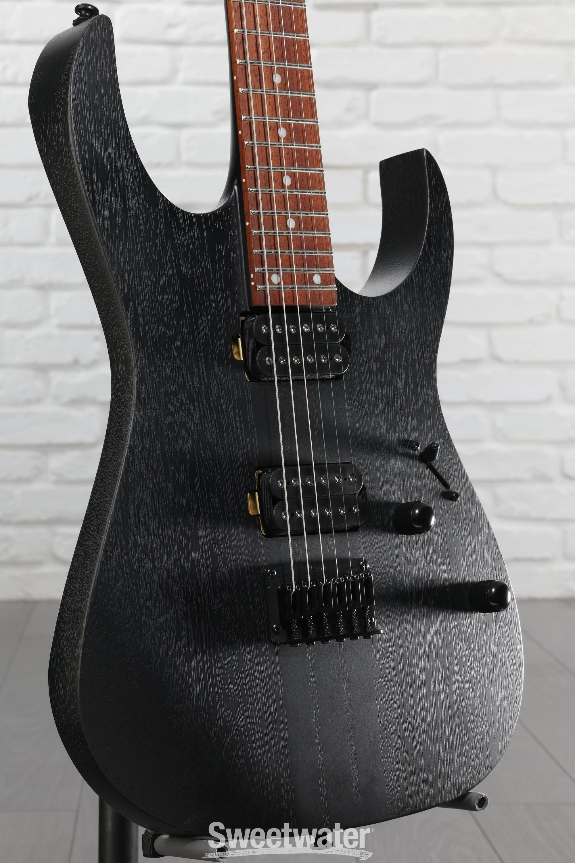 Ibanez Standard RGRT421 Electric Guitar - Weathered Black | Sweetwater