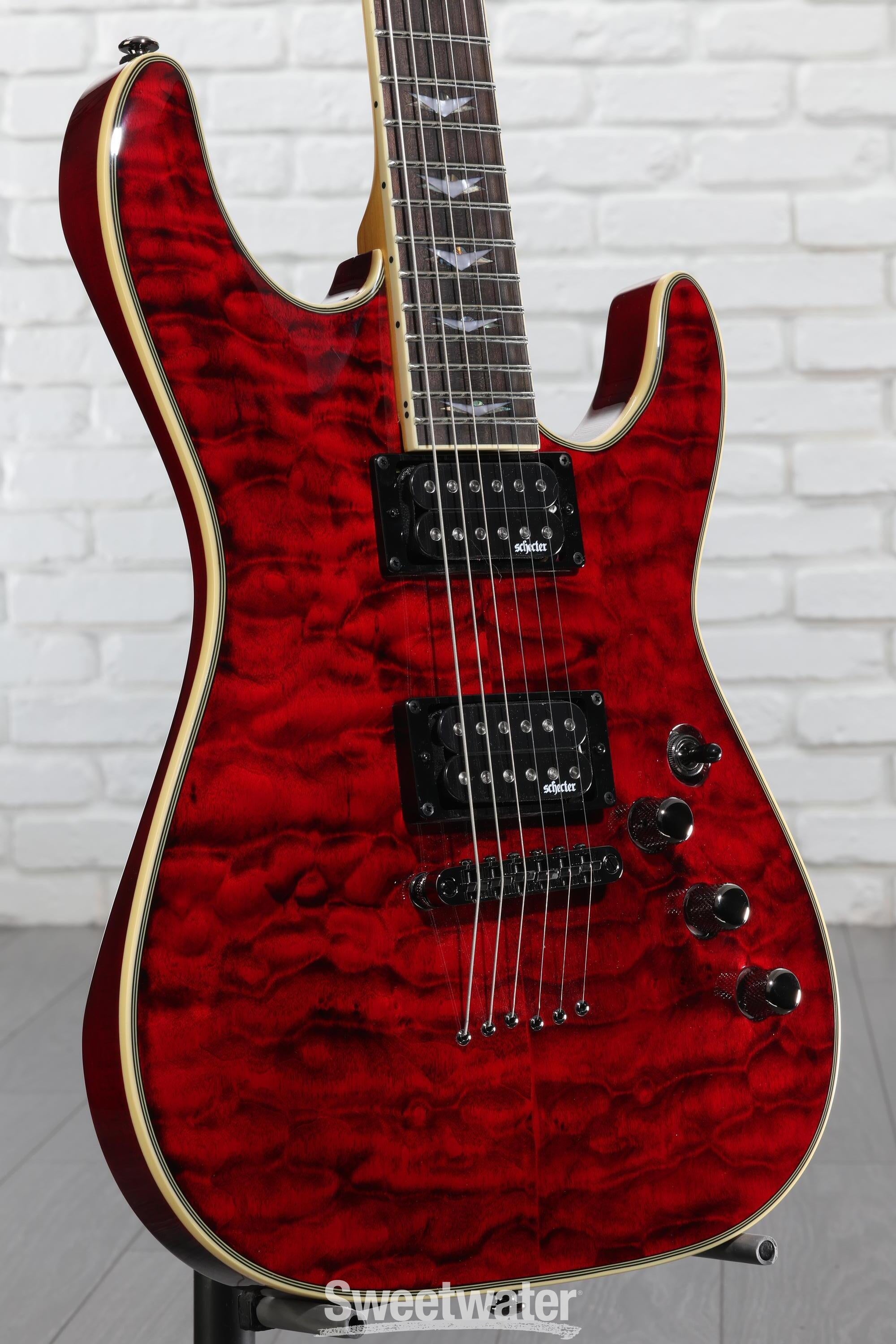 Schecter Omen Extreme-6 Electric Guitar - Black Cherry | Sweetwater