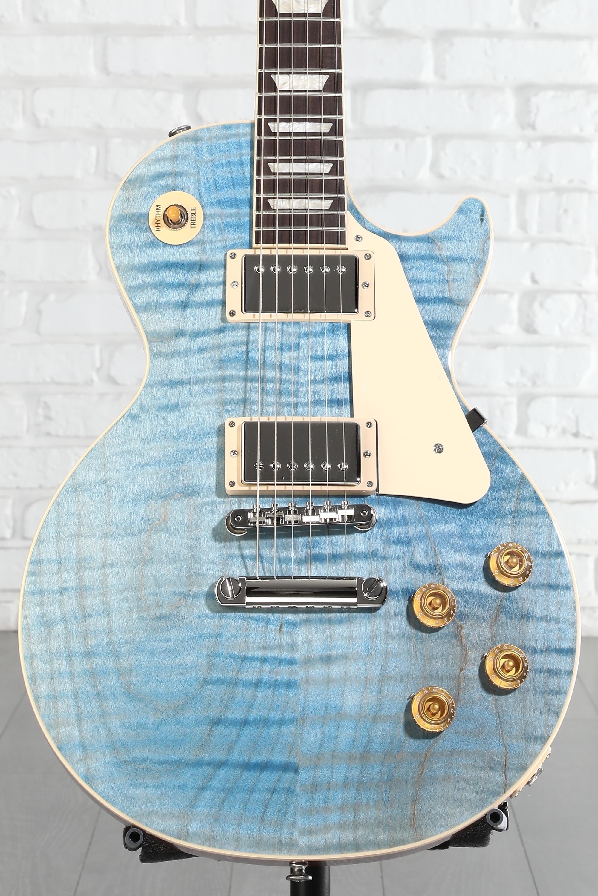 ギター gibson les paul standard 50s ocean blue Gibson Les Paul Standard 50s Figured Top Ocean Blue (257