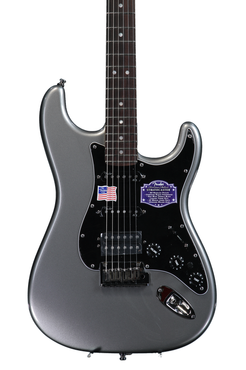 Fender American Deluxe Strat HSS - Tungsten | Sweetwater