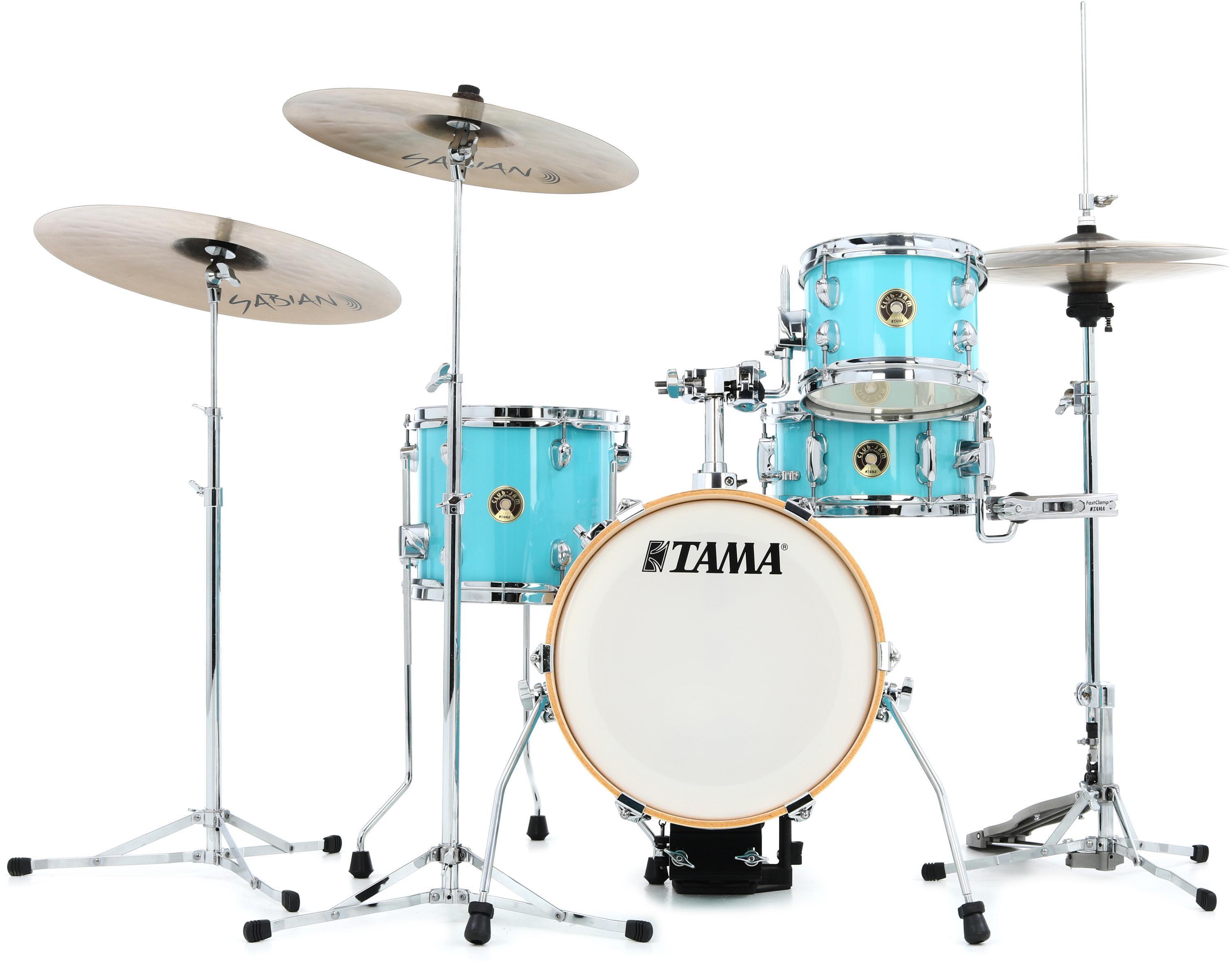 Tama Club-JAM Flyer LJK44S 4-piece Shell Pack with Snare Drum - Aqua ...