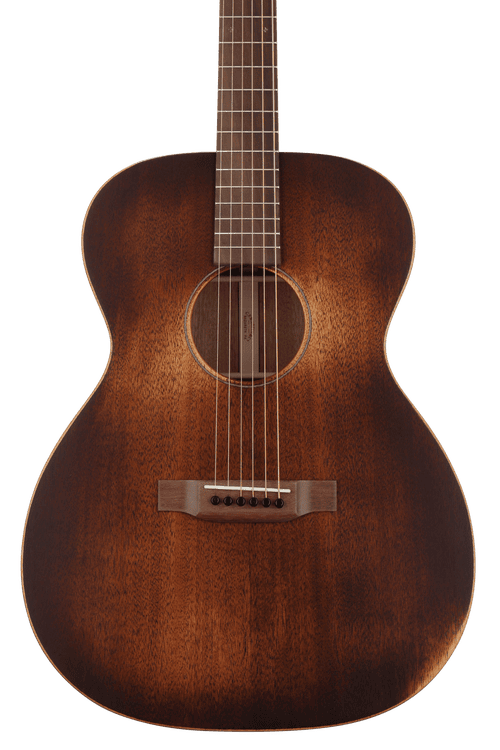 Martin 000-15M StreetMaster Left-Handed Acoustic Guitar - Mahogany Burst