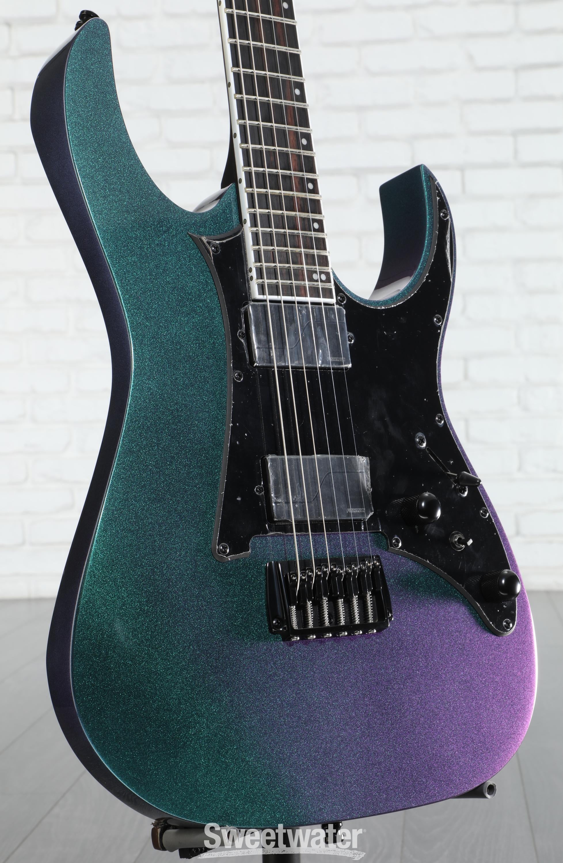 Ibanez RG Axion Label RG631ALF-BCM 15日終了 Ibanez Axion Label RG631ALF Electric Guitar - Blue Chameleon