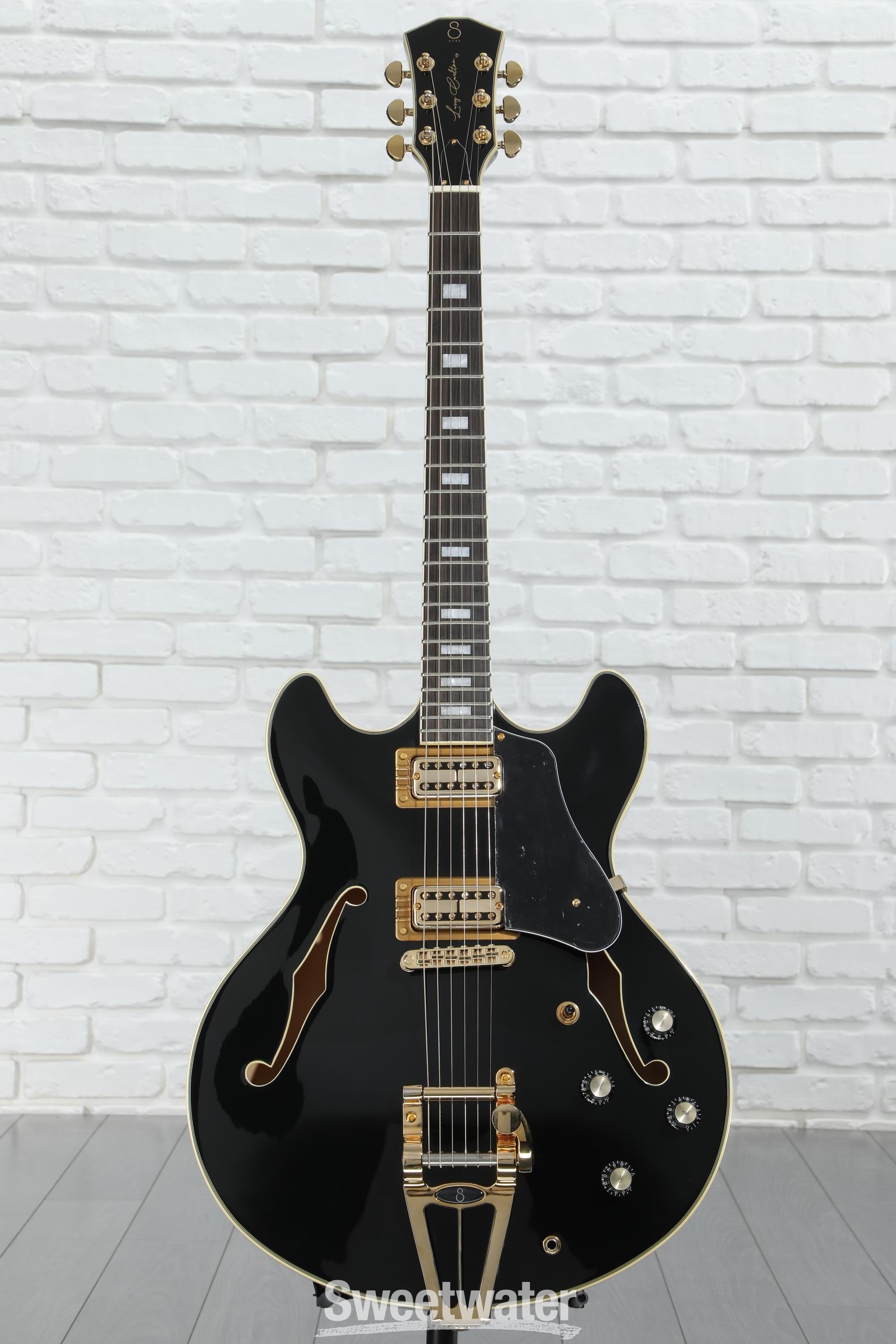 ギター Sire H7 Larry Carlton Sire Larry Carlton H7 Semi-hollow Electric Guitar - White
