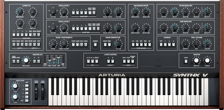 鍵盤楽器 V-Synth Synthesizer V133 ヤマハ V2 シンセサイザー 61鍵盤