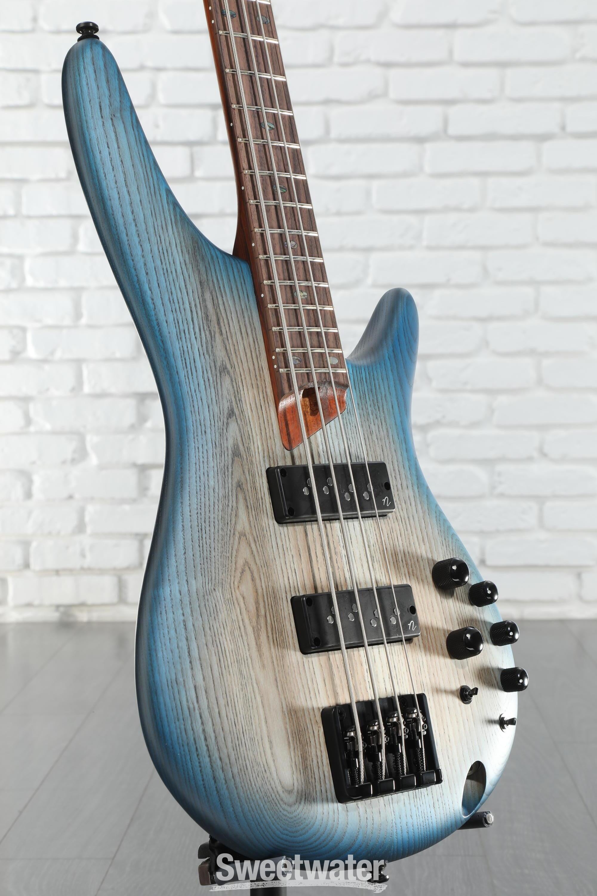 ベース Ibanez SR600E Ibanez SR600E 4-String Electric Bass Guitar Antique Brown