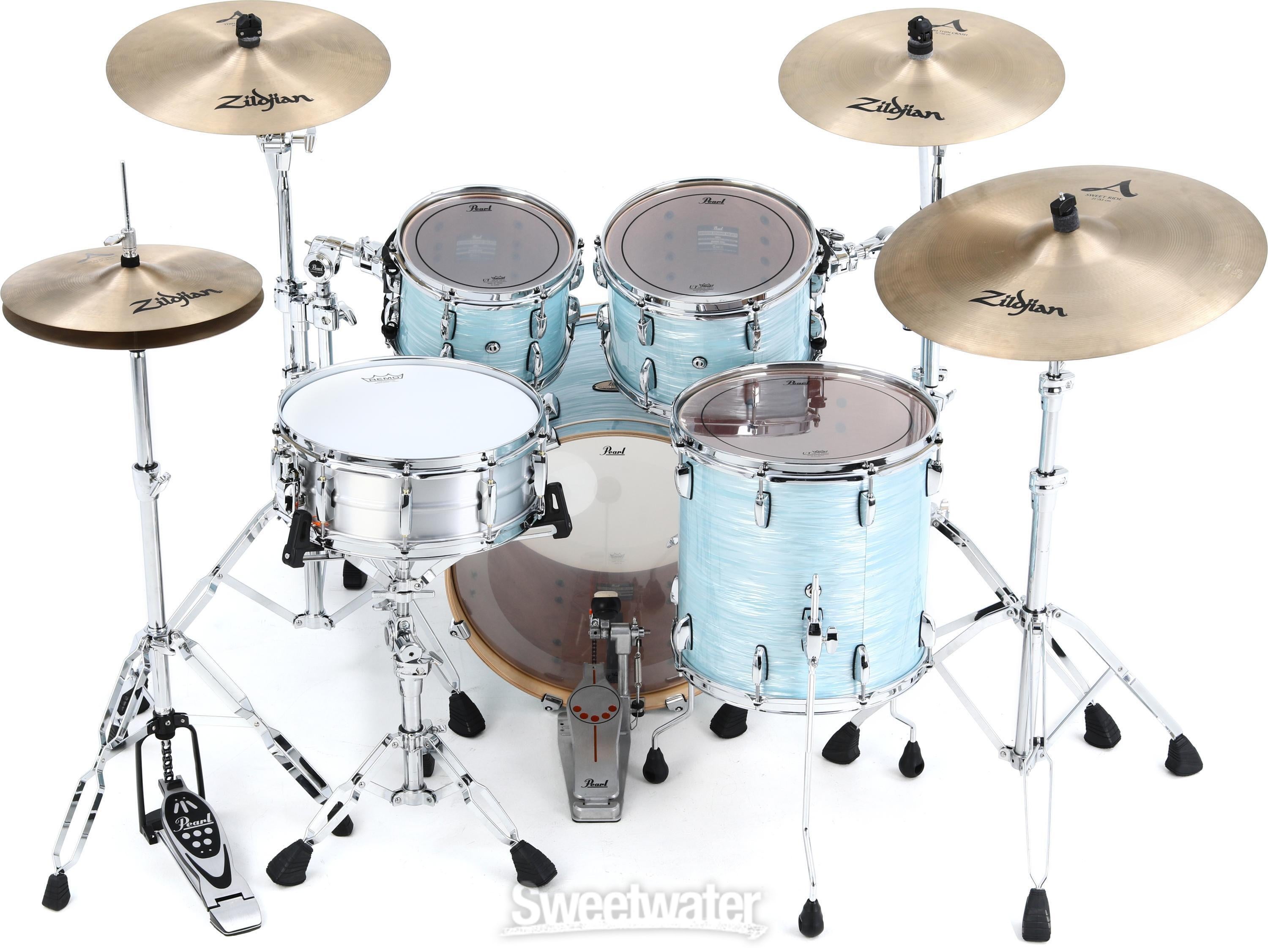 Pearl Session Studio Select Series 4-piece Shell Pack - Ice Blue 