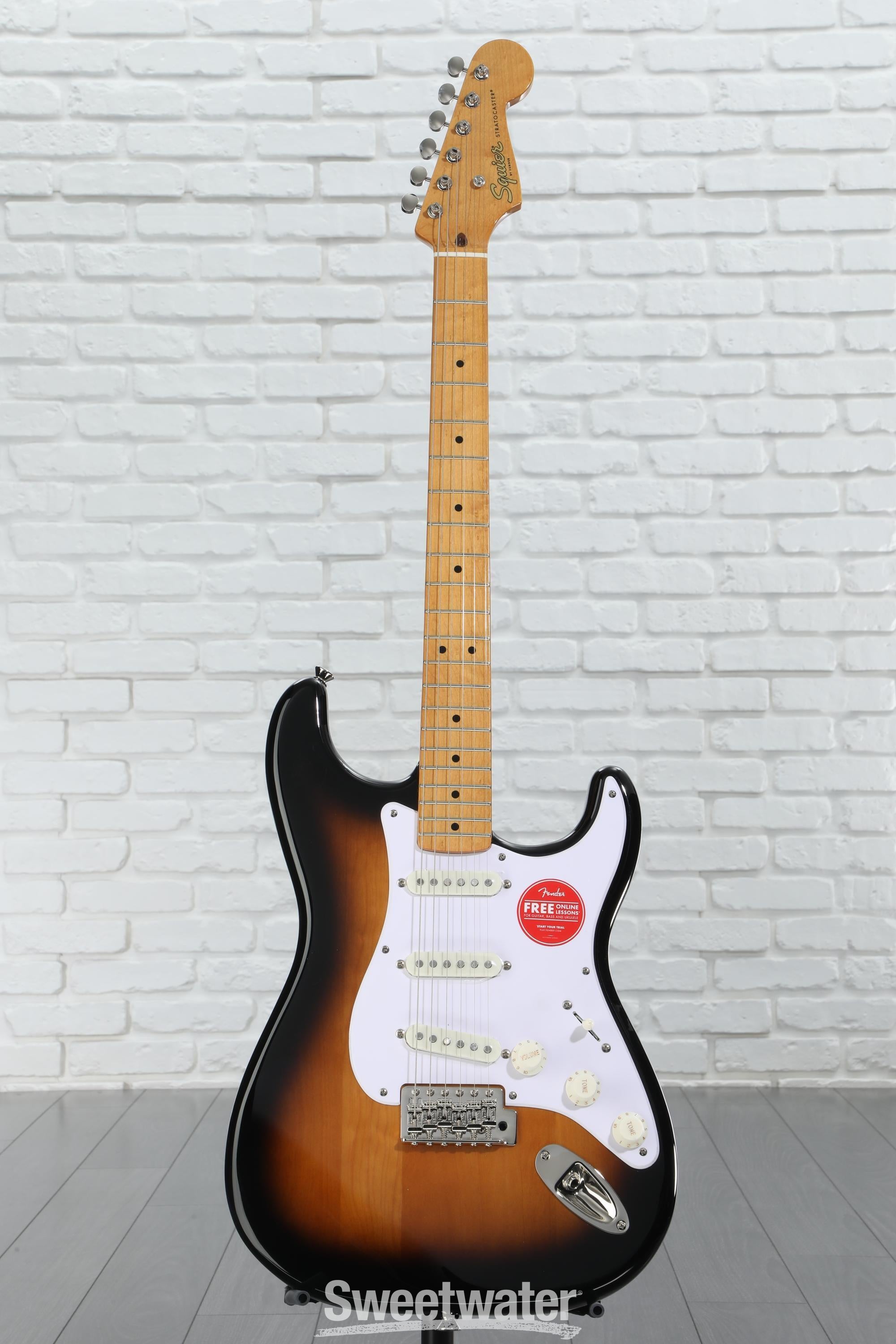 ギター Squier  Classic Vibe 50s Stratocaster Amazon.com: Squier Classic Vibe 50s Stratocaster Electric