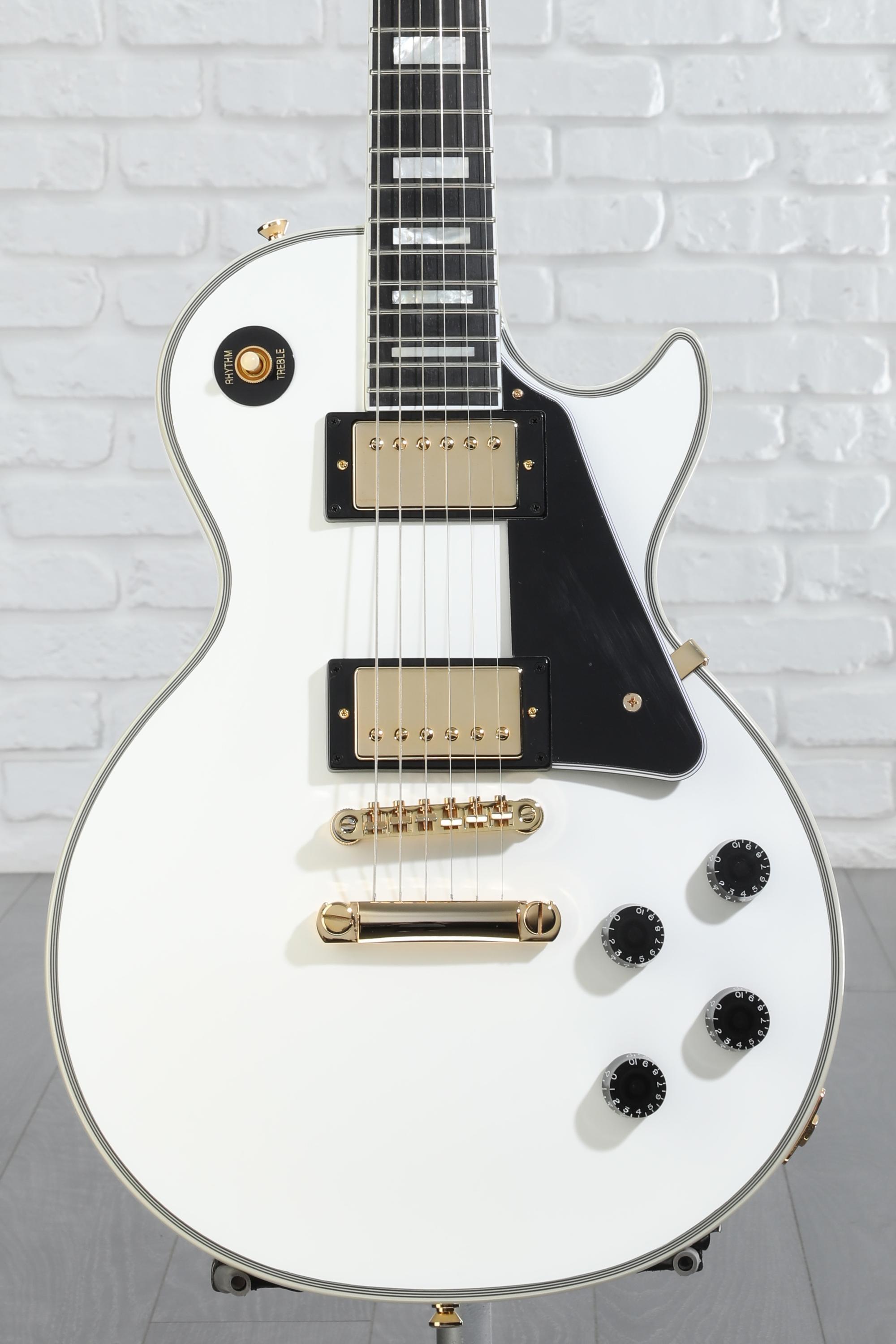 Epiphone Les Paul Custom Electric Guitar - Alpine White